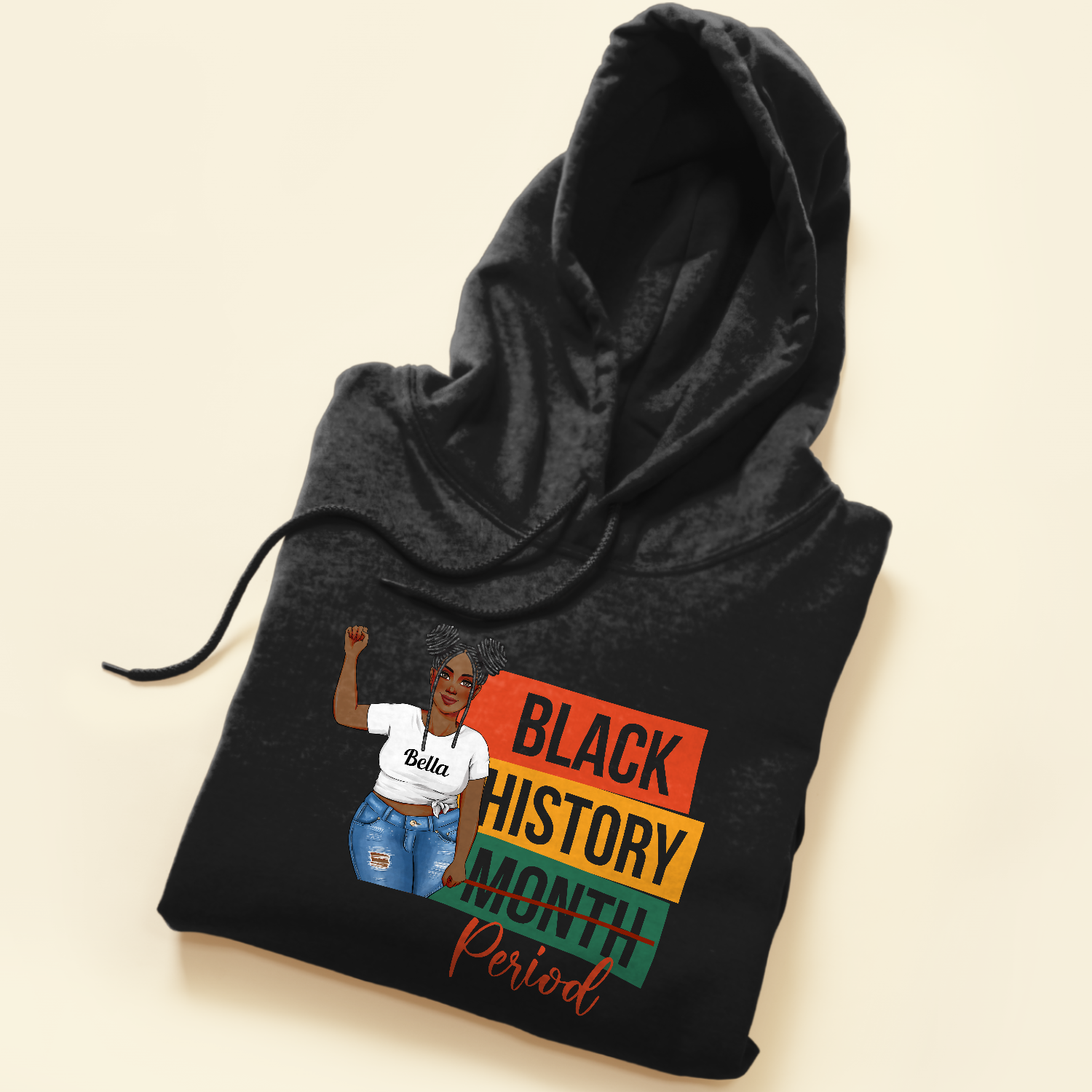 Black History Period - Personalized Shirt - Birthday, Anniversary Gift For Black Girl, Black Woman