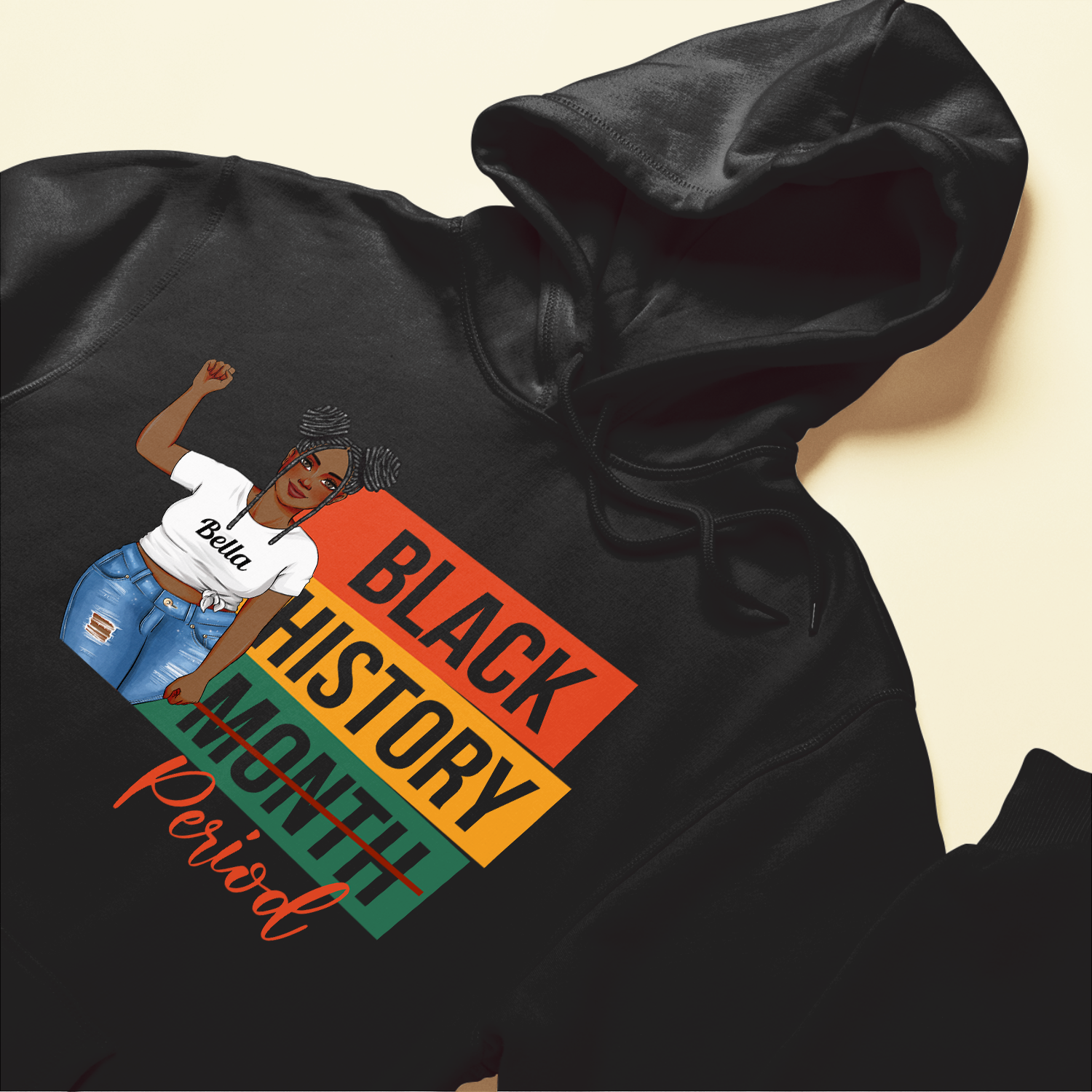 Black History Period - Personalized Shirt - Birthday, Anniversary Gift For Black Girl, Black Woman