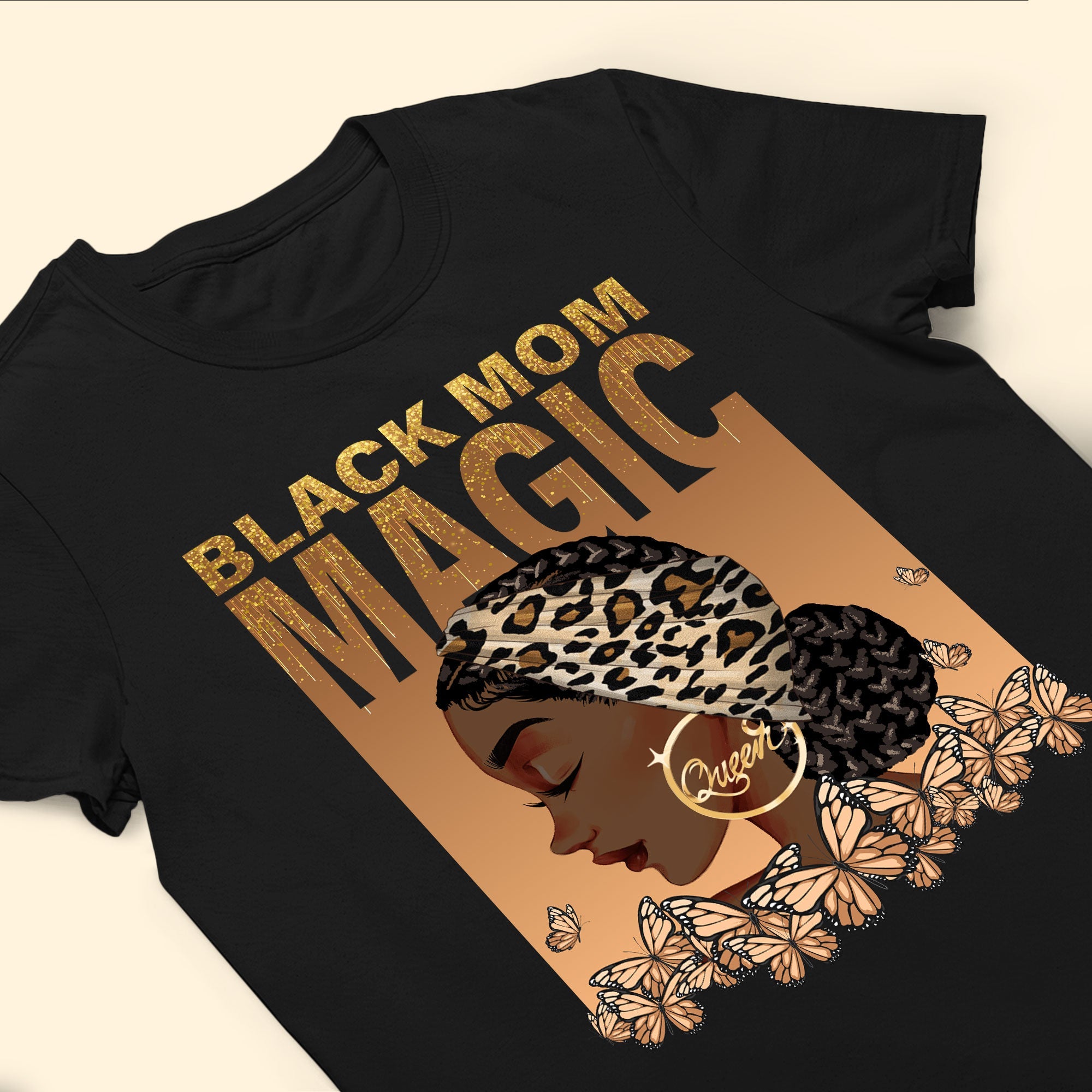 Black Mom Magic - Personalized Shirt