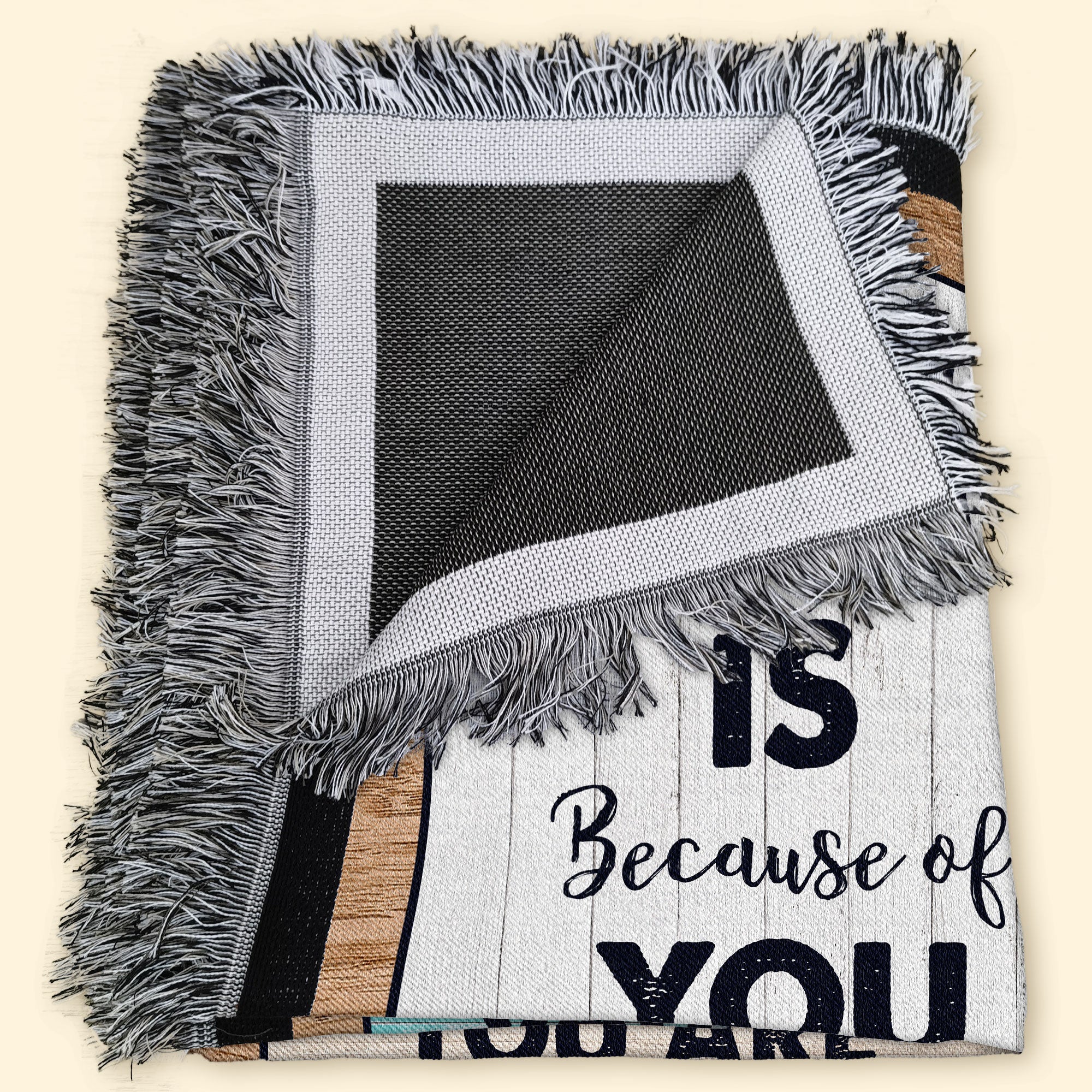 Blanket Reminds You How Much I Love You - Personalized Woven Blanket