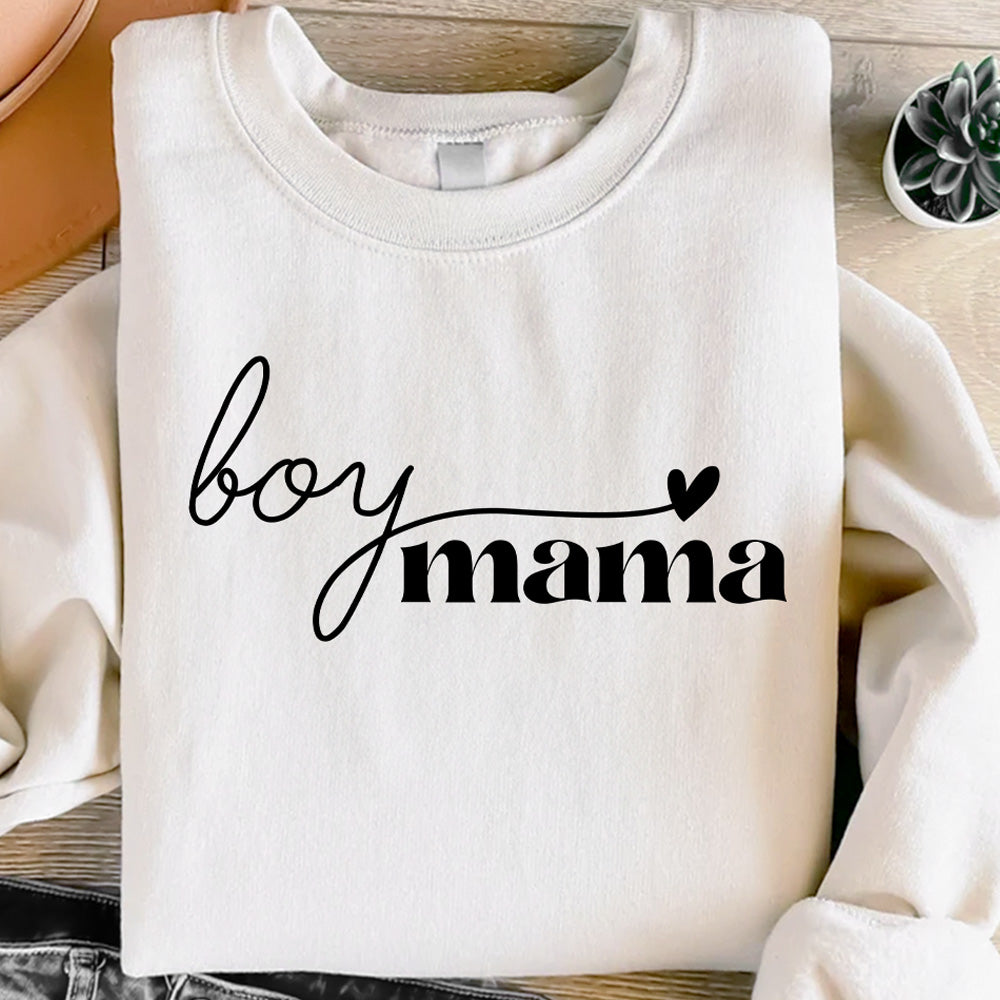 Boy Mama - Personalized Sweatshirt