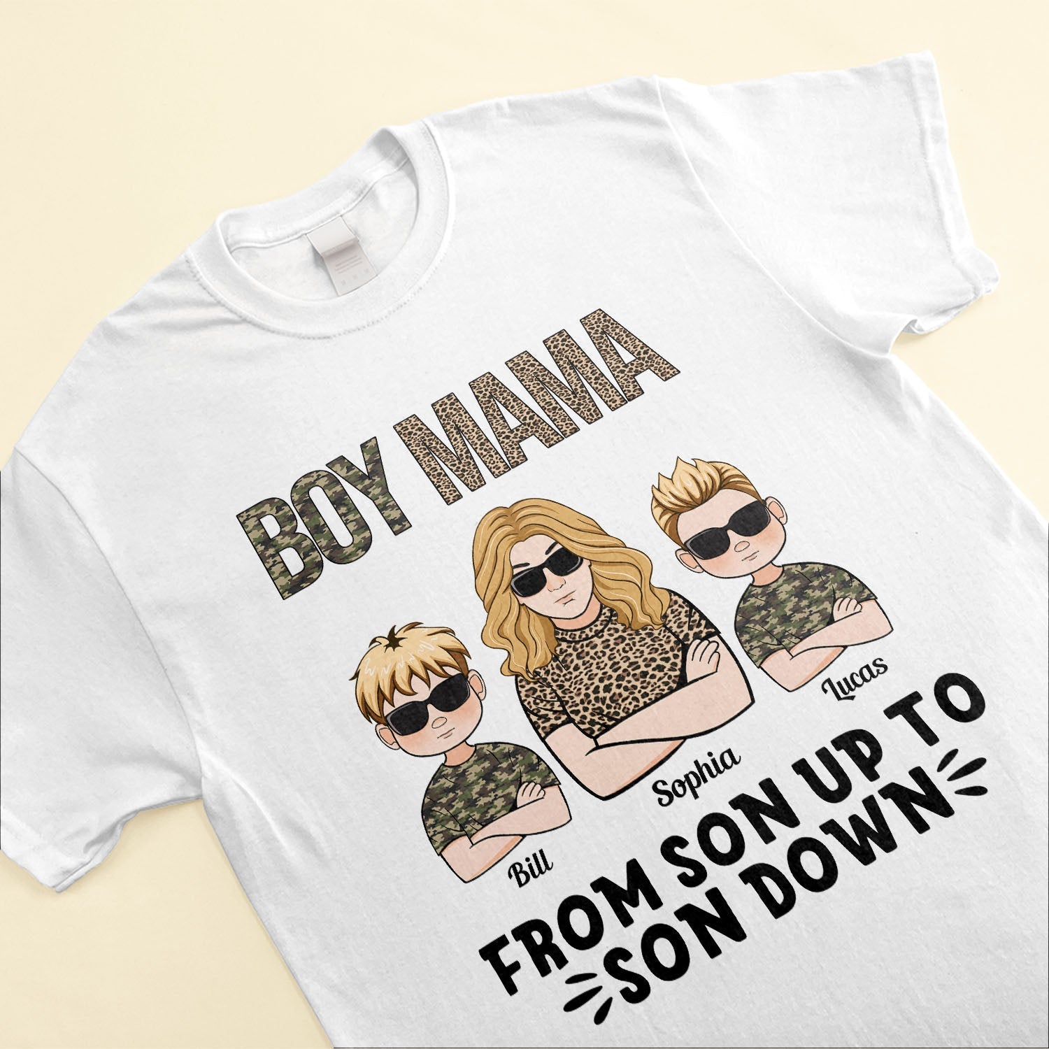 Boy Mama - Personalized Shirt