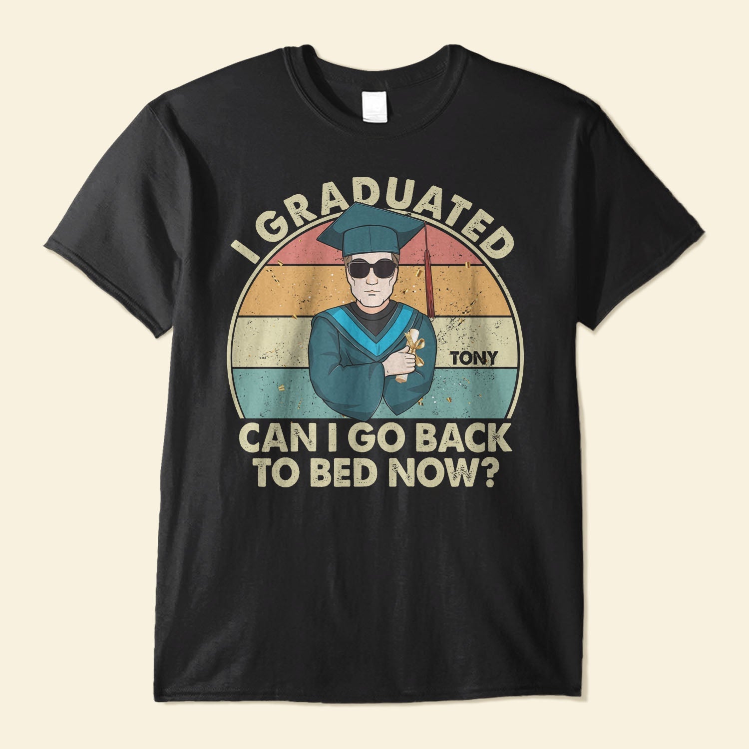 Can I Go Back To Bed Now? - Personalized Shirt