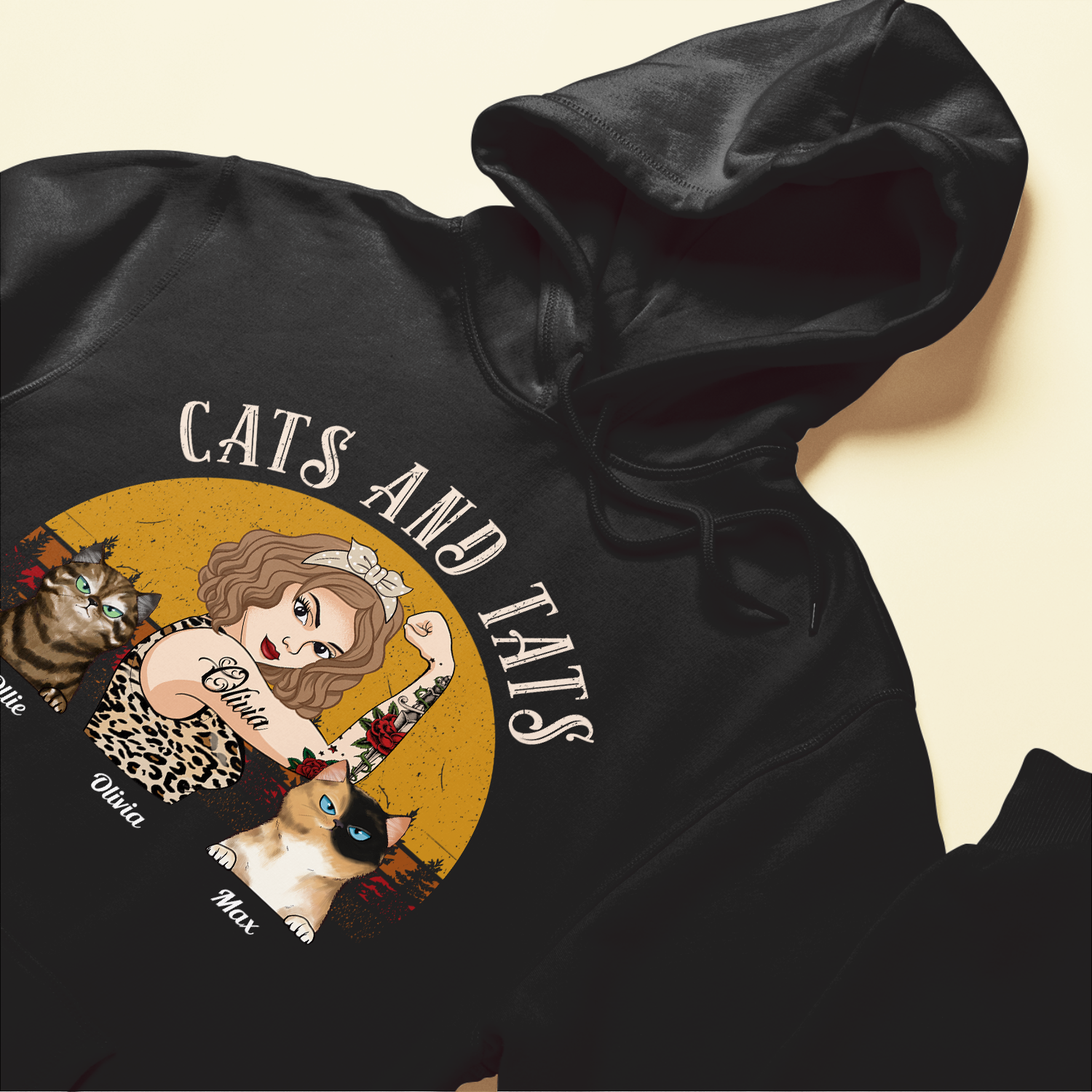 Cats And Tats - Personalized Shirt