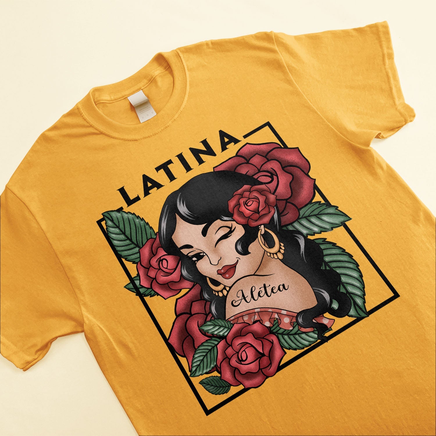 Chingona Como Mi Madre - Personalized Shirt - Hispanic MonthGift For Hispanics & Latinos