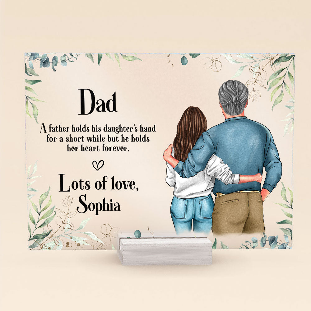 Christmas Gifts For Dad - Personalized Acrylic Plaque