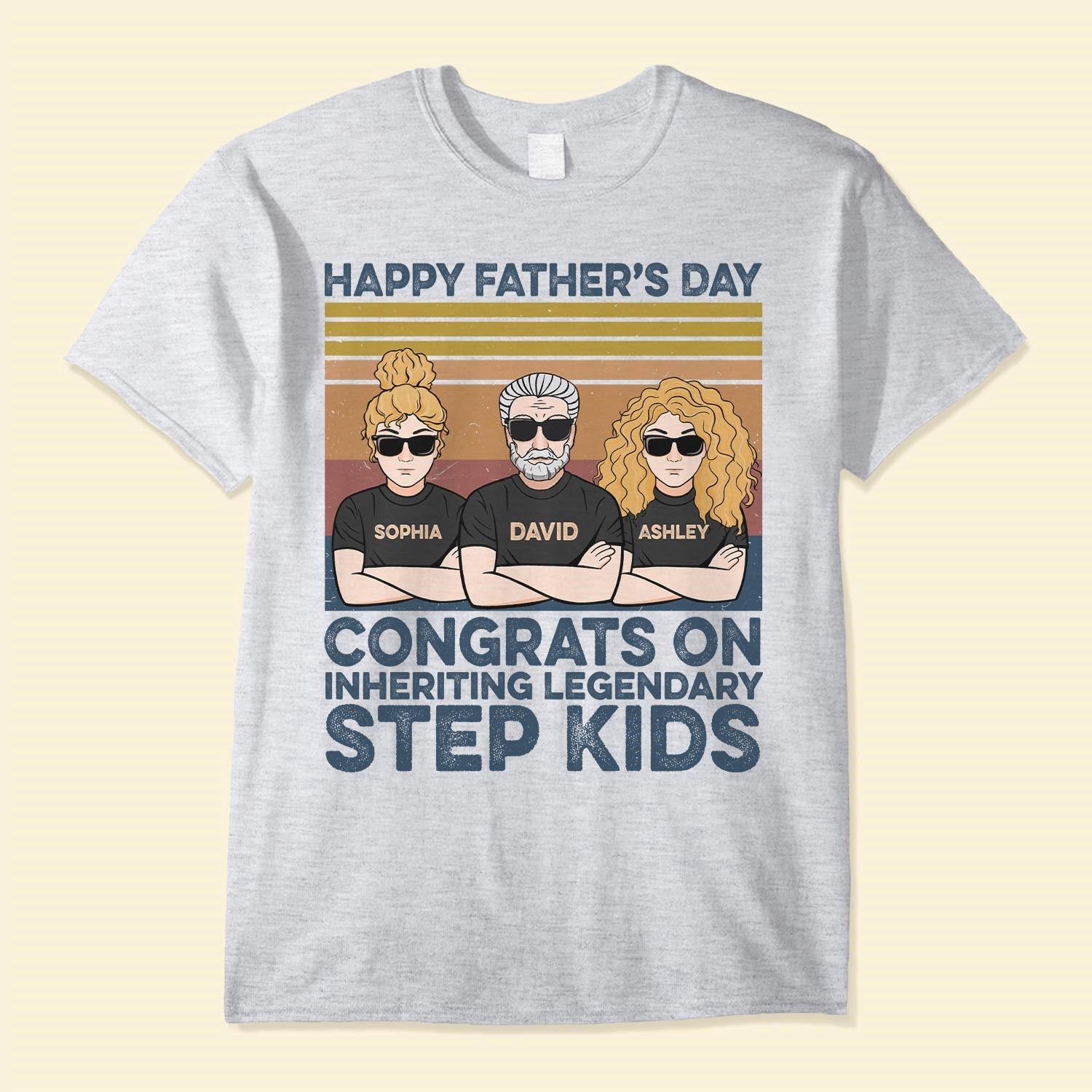 Congrats On Inheriting Legendary Step Kids - Personalized Shirt