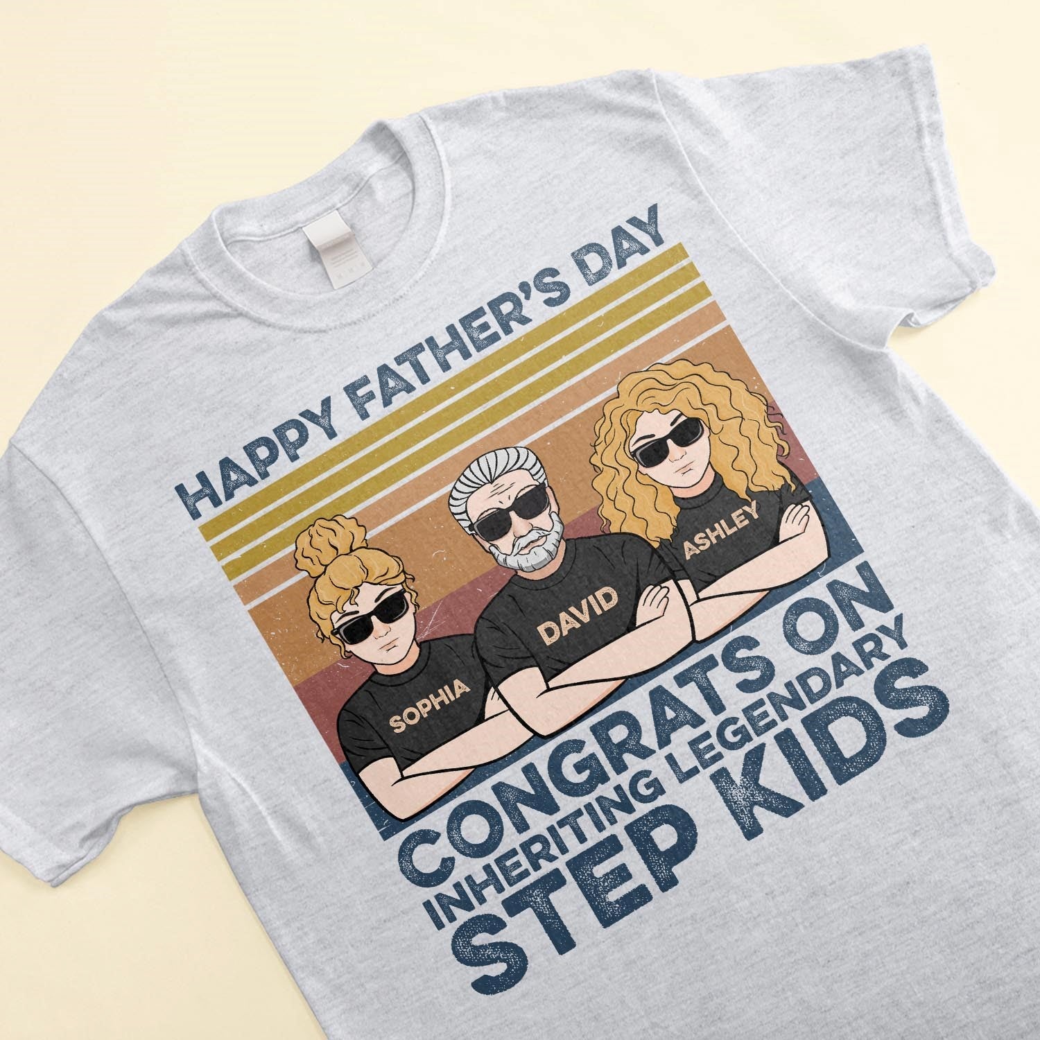 Congrats On Inheriting Legendary Step Kids - Personalized Shirt