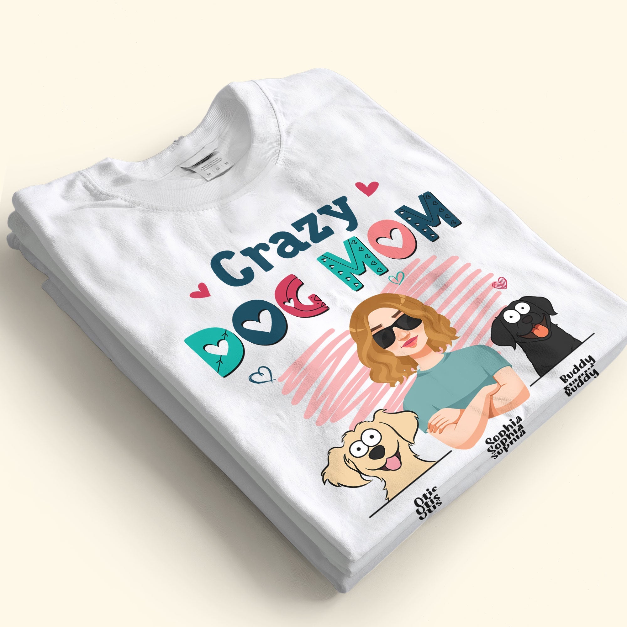 Crazy Dog Mom - Personalized Shirt