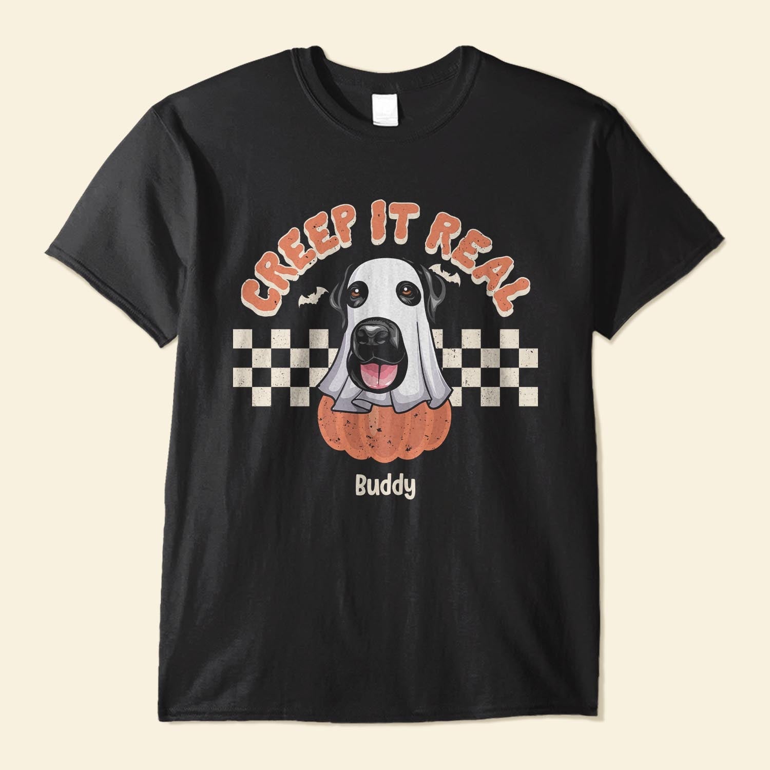 Creep It Real - Personalized Shirt - Halloween Gift For Dog Mom, Dog Dad, Pet Owner