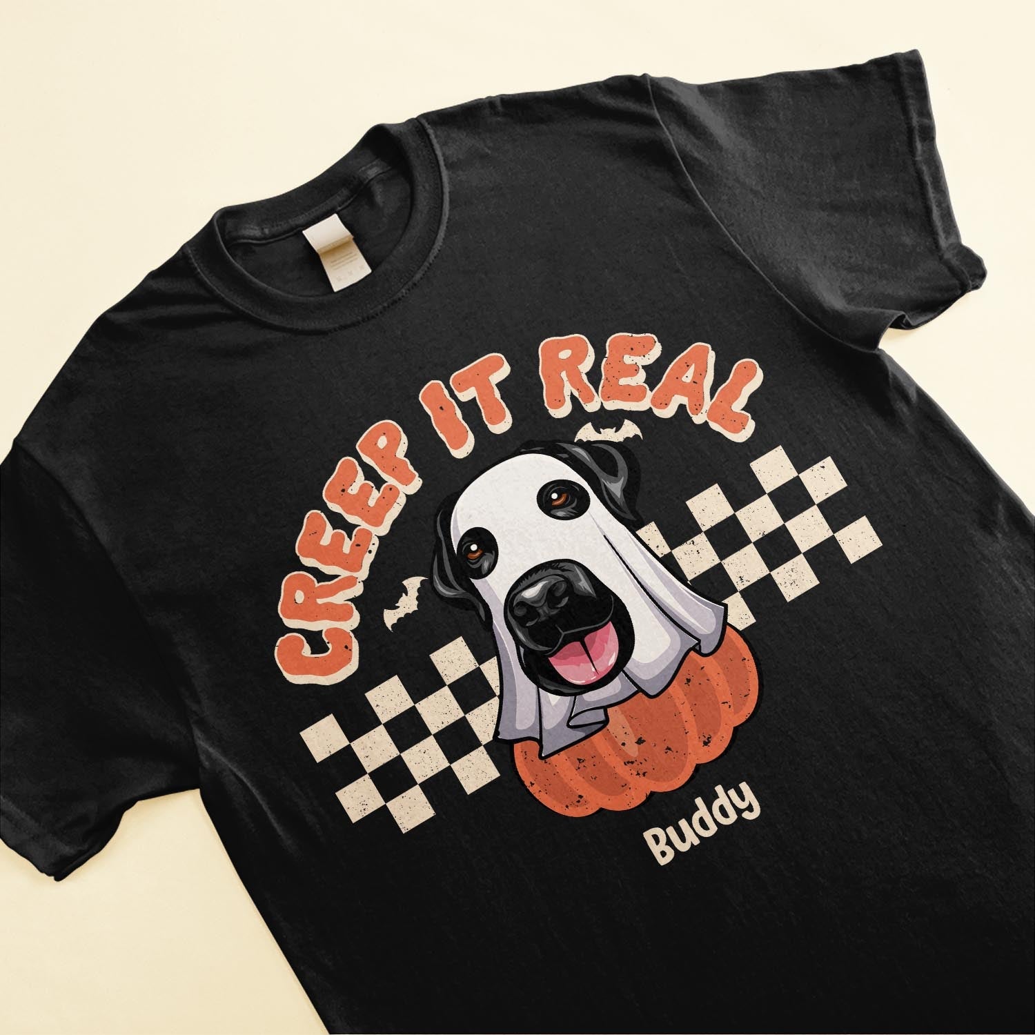 Creep It Real - Personalized Shirt - Halloween Gift For Dog Mom, Dog Dad, Pet Owner