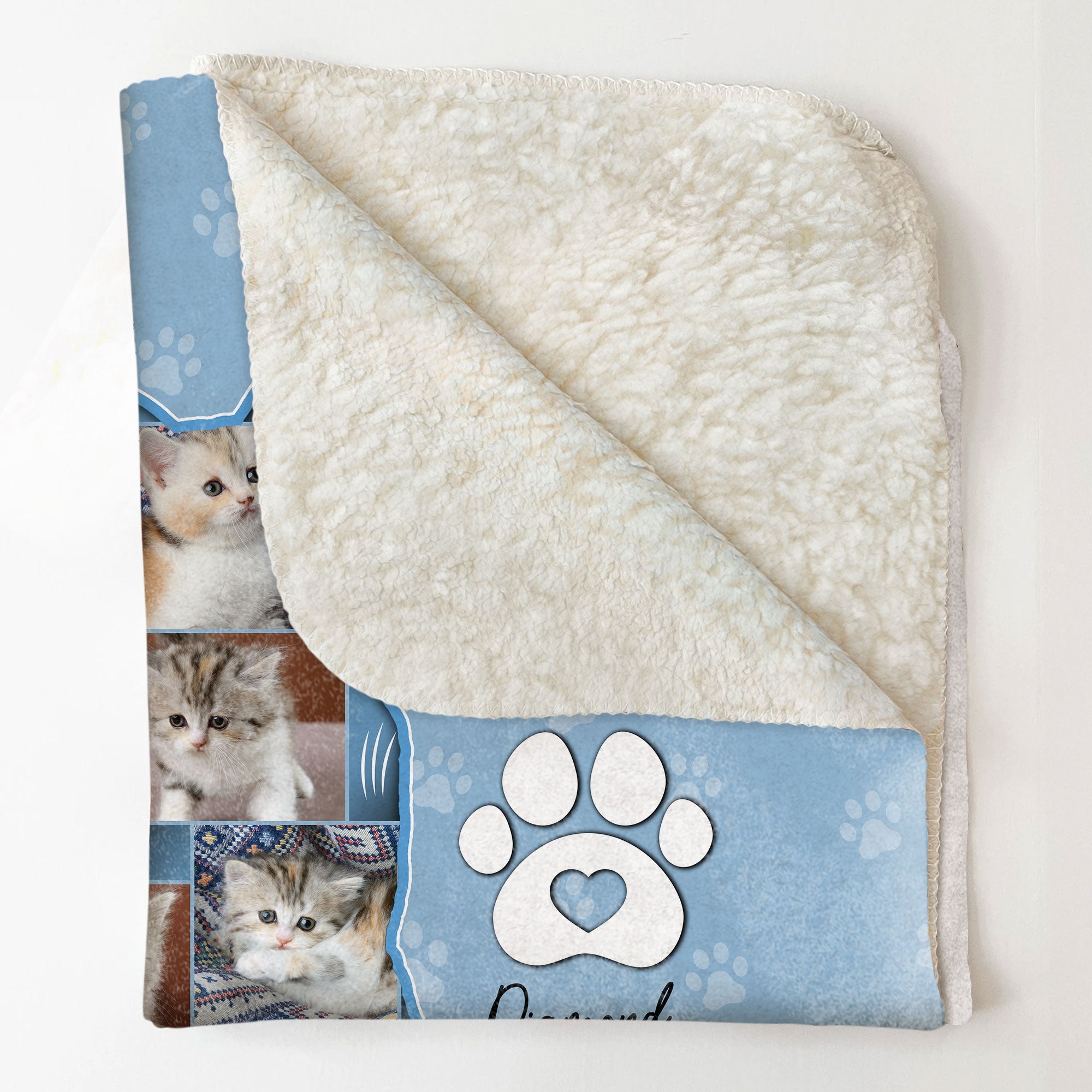 Custom Cat Photo - Personalized Photo Blanket