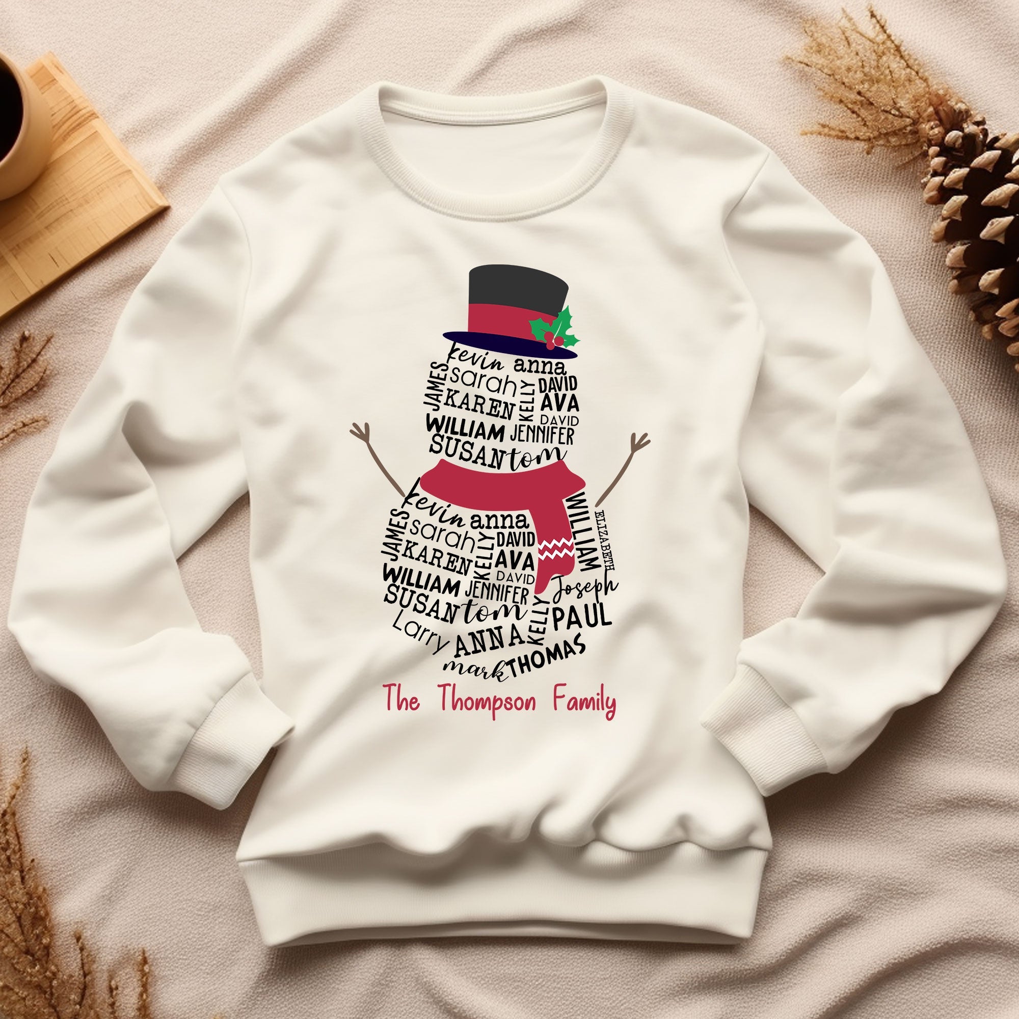 Custom Family Name - Personalized Sweatshirt