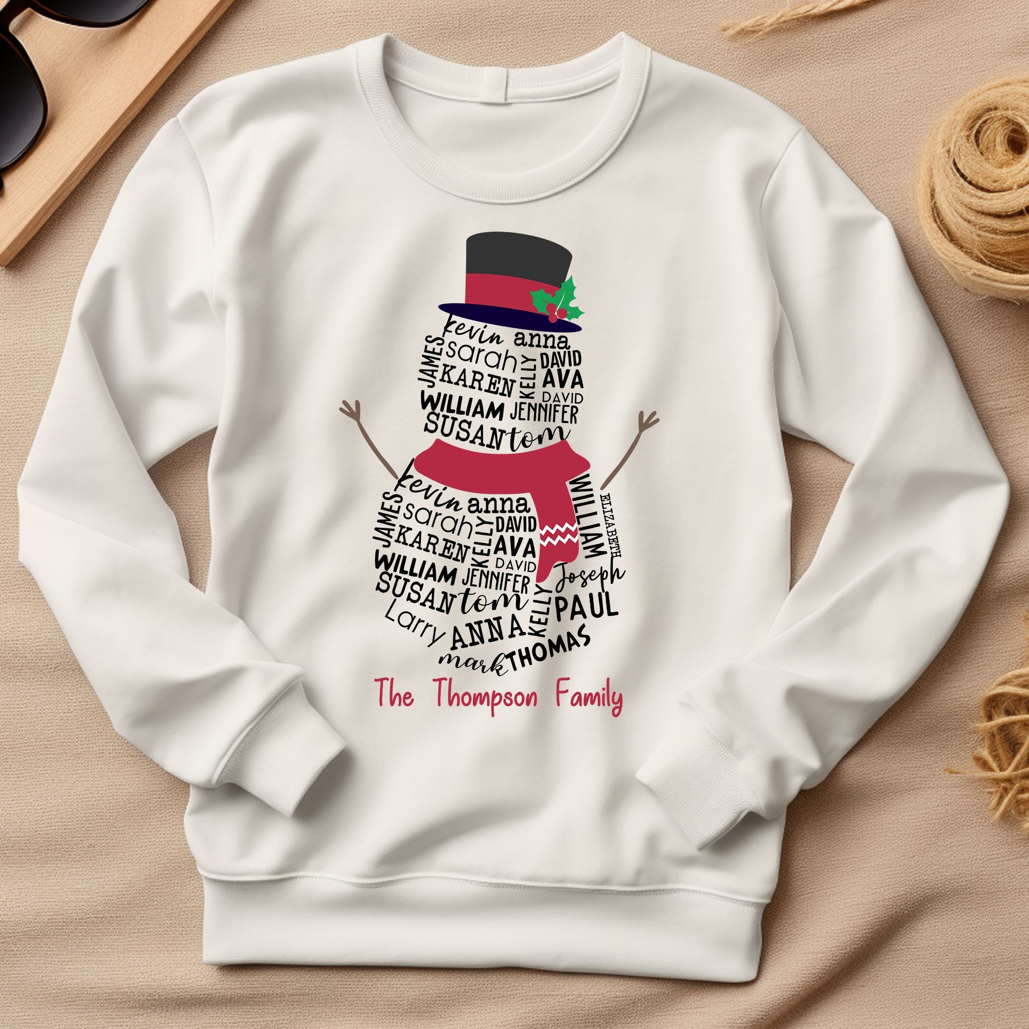 Custom Family Name - Personalized Sweatshirt