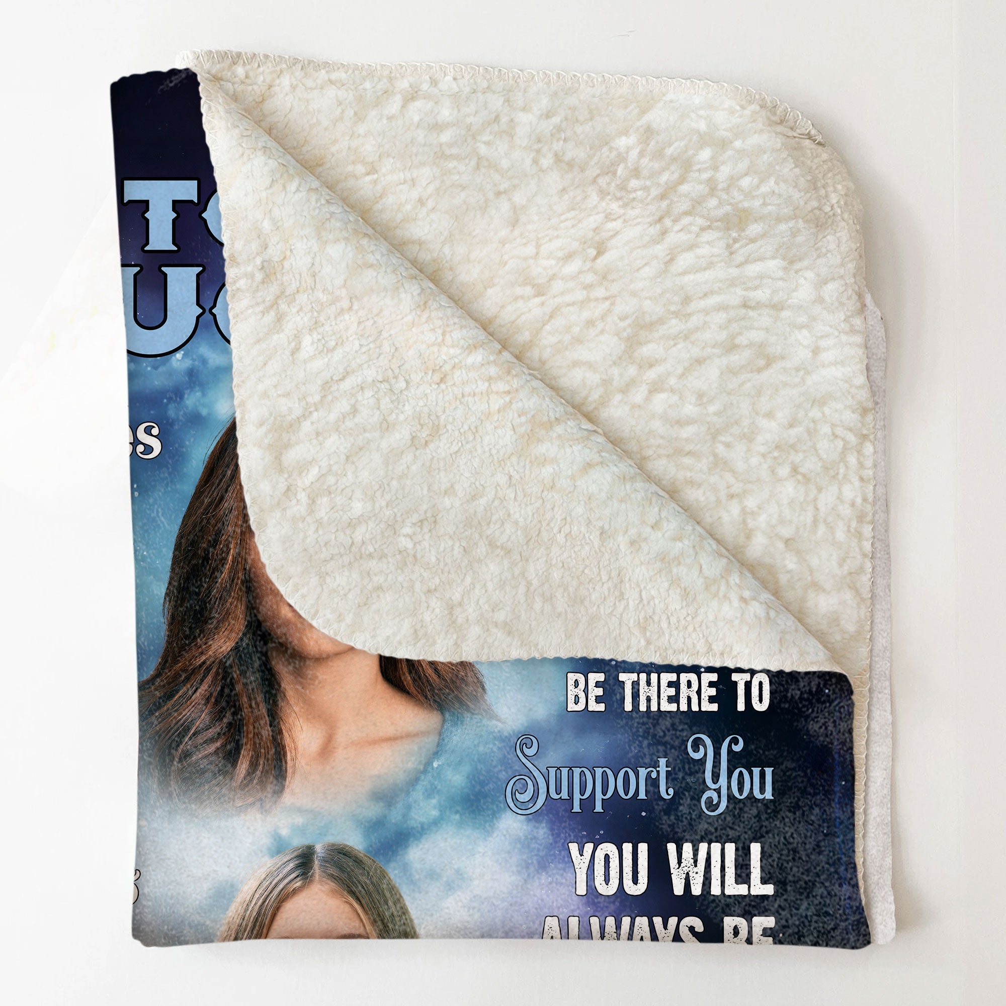 Custom Photo Daughter Blanket - Personalized Photo Blanket