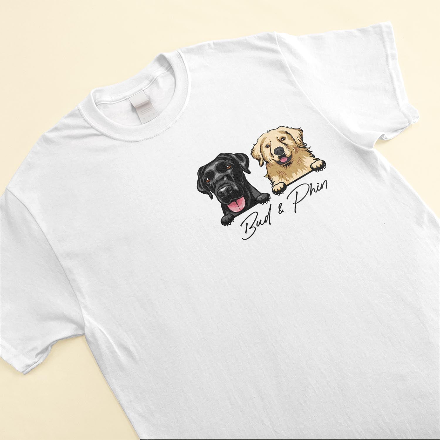 Dog Lover - Personalized Shirt - Birthday, Funny Gift For Dog Mom, Dog Dad, Cat Mom, Cat Dad, Pet Owner