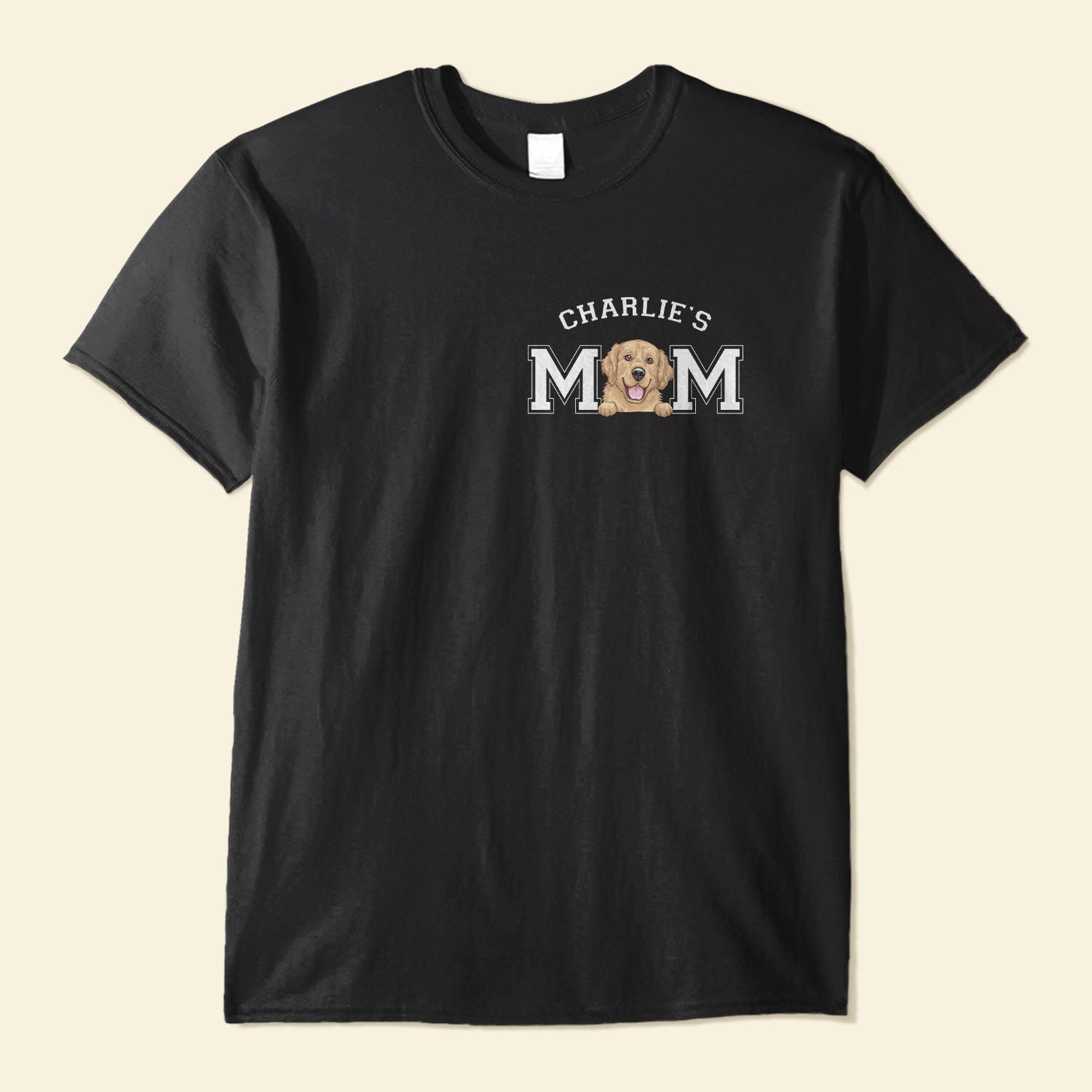 Dog Mom Cat Mom - Personalized Shirt