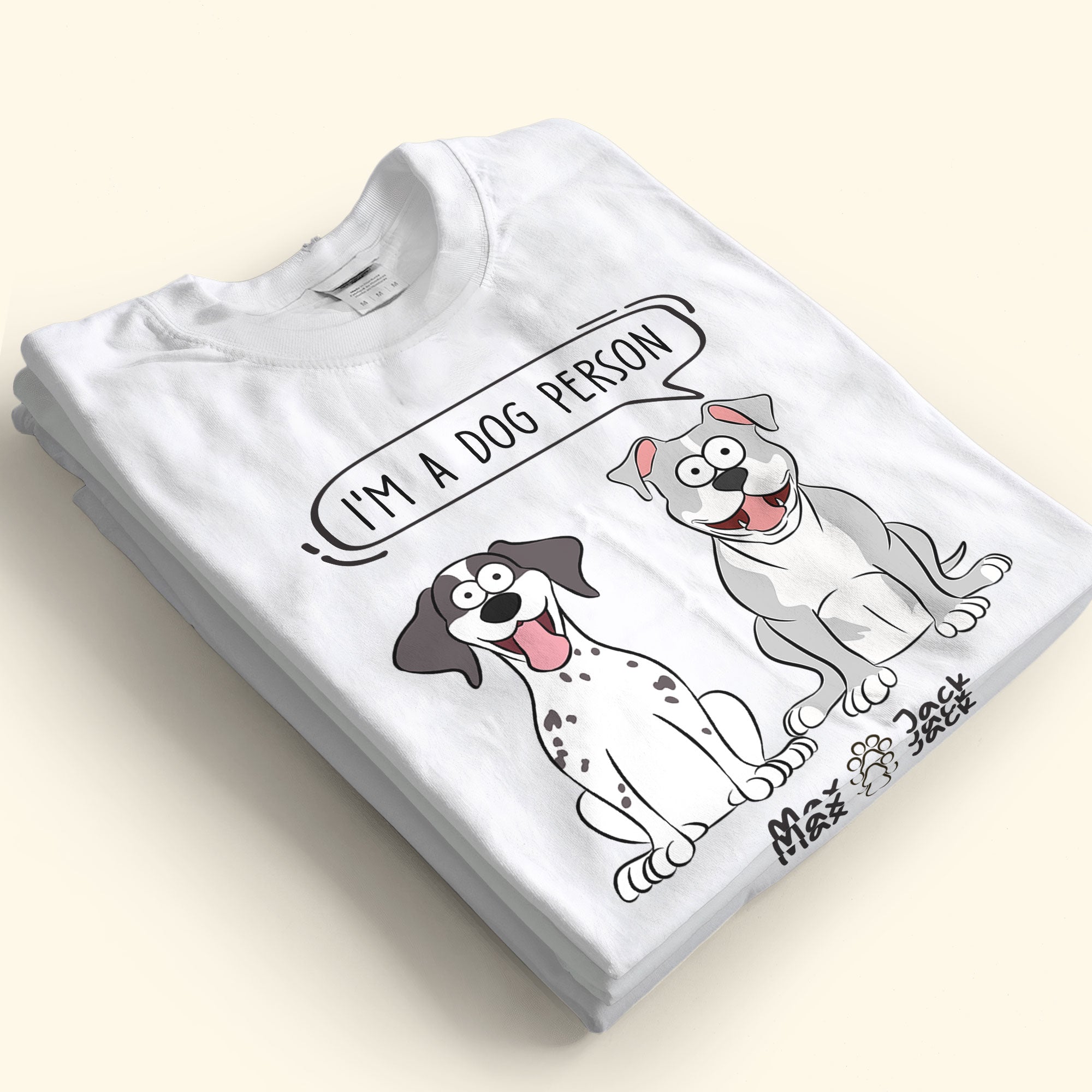 Dog Person - Personalized Shirt