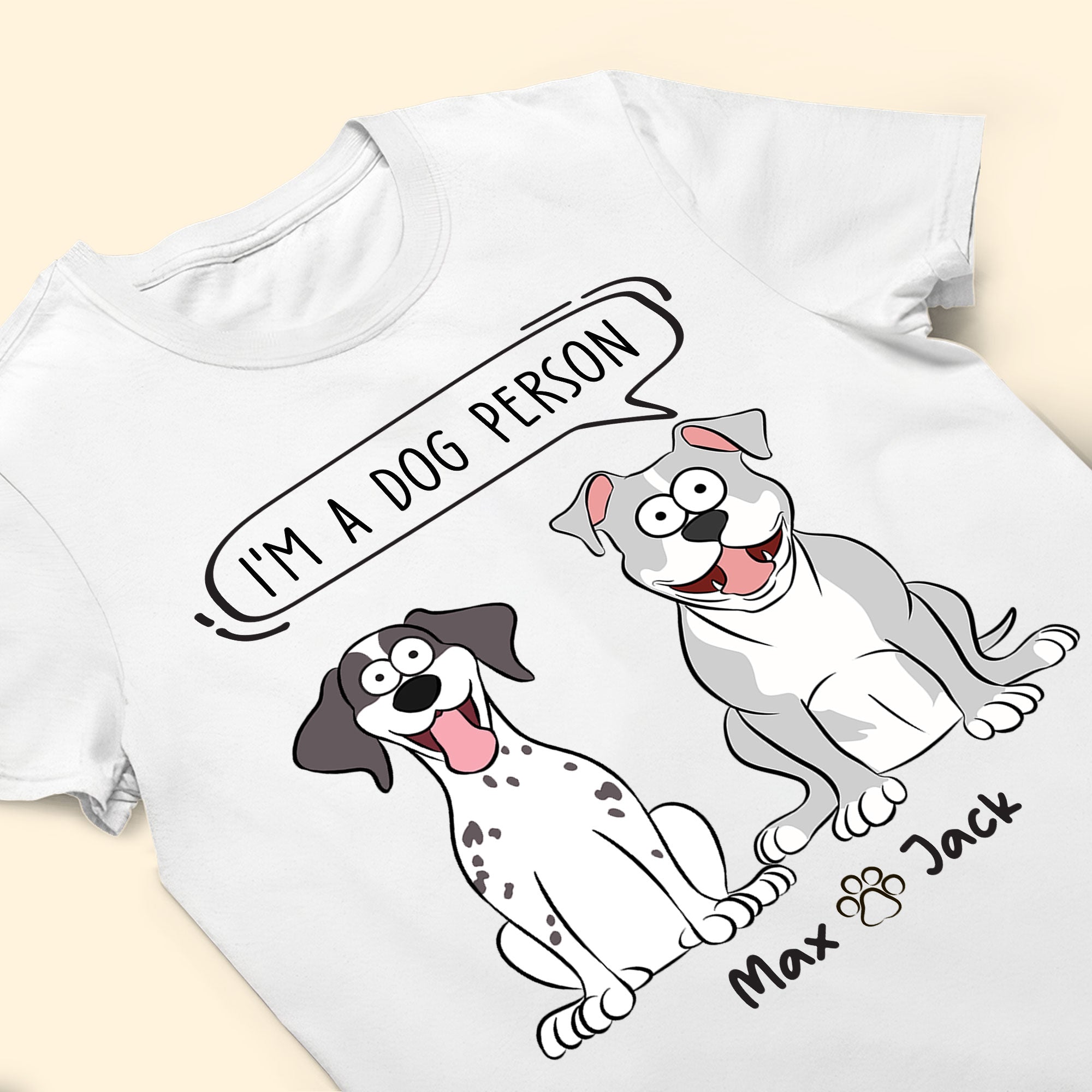 Dog Person - Personalized Shirt