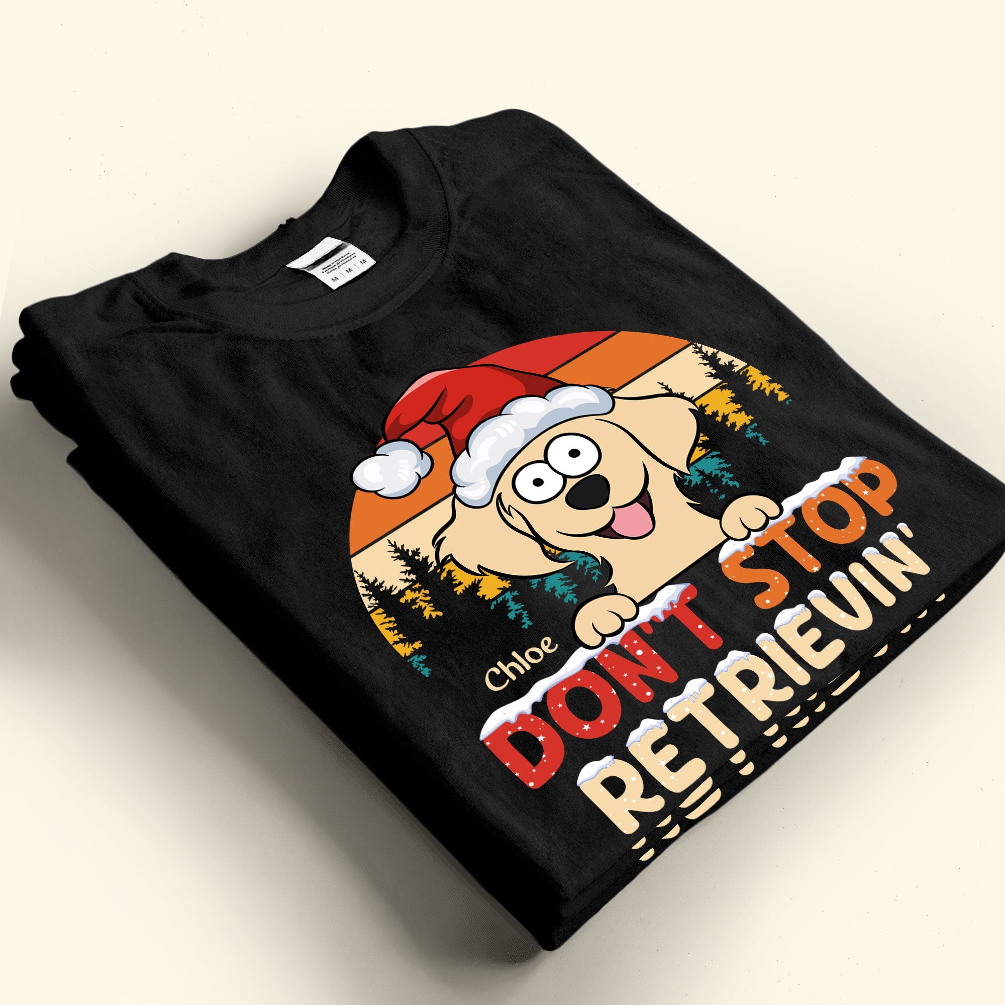 Don't Stop Retrievin' - Personalized Photo Shirt