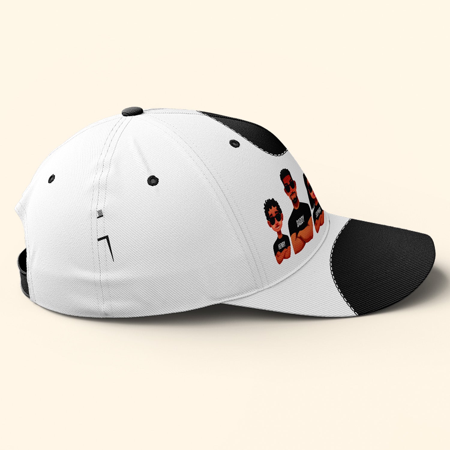 Dope Black Dad Ver 2 - Personalized Classic Cap