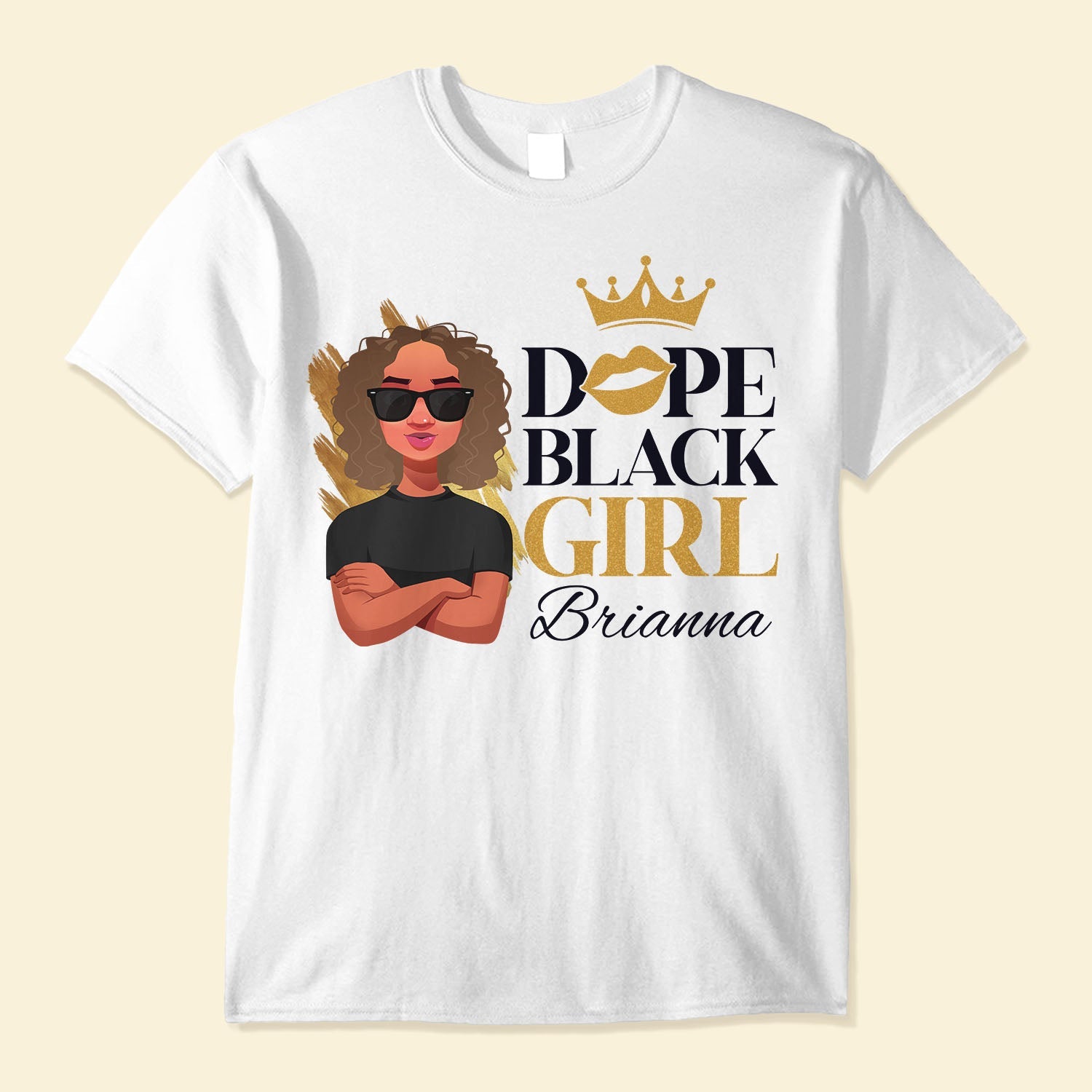 Dope Black Girl - Personalized Shirt