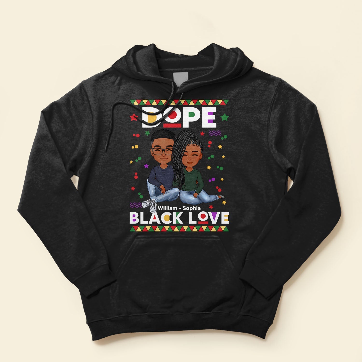 Dope Black Love - Personalized Shirt