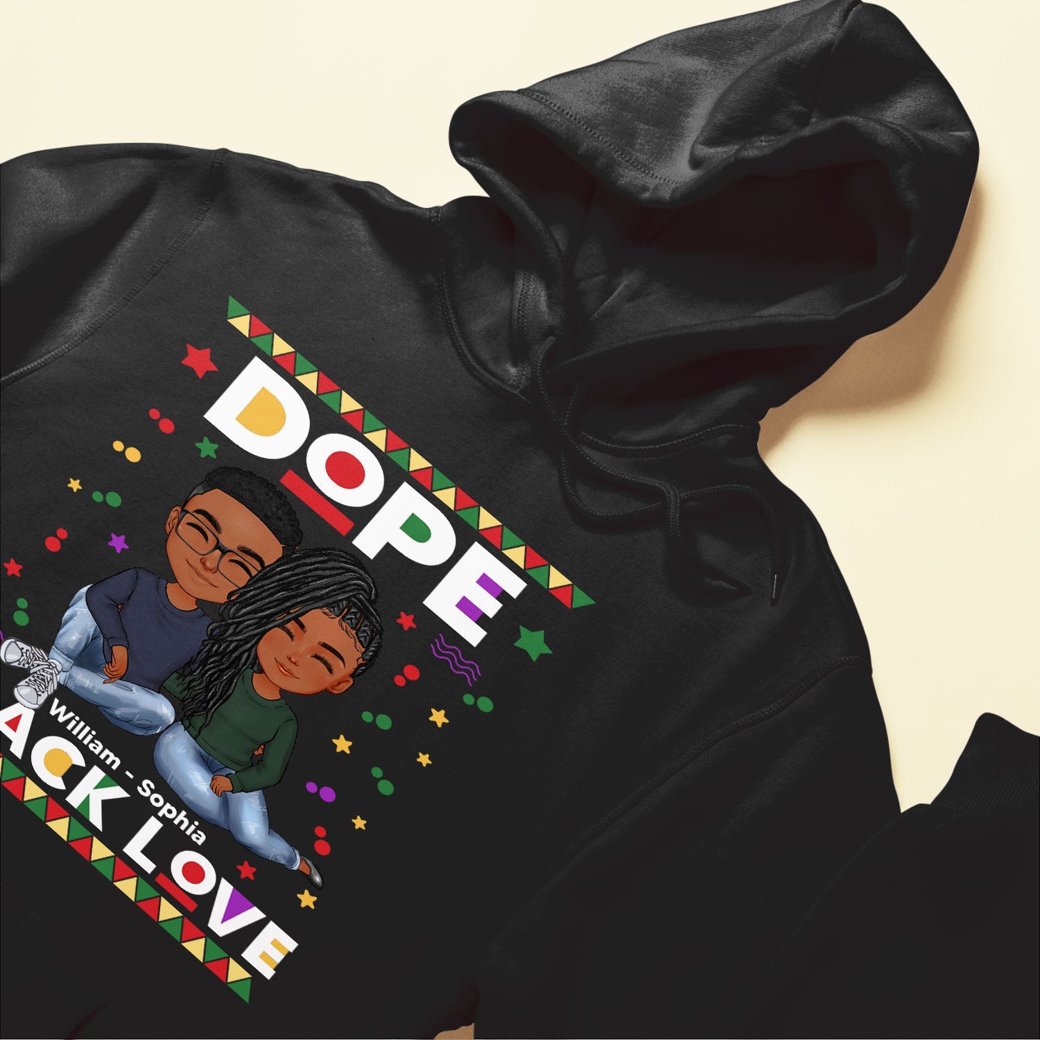 Dope Black Love - Personalized Shirt