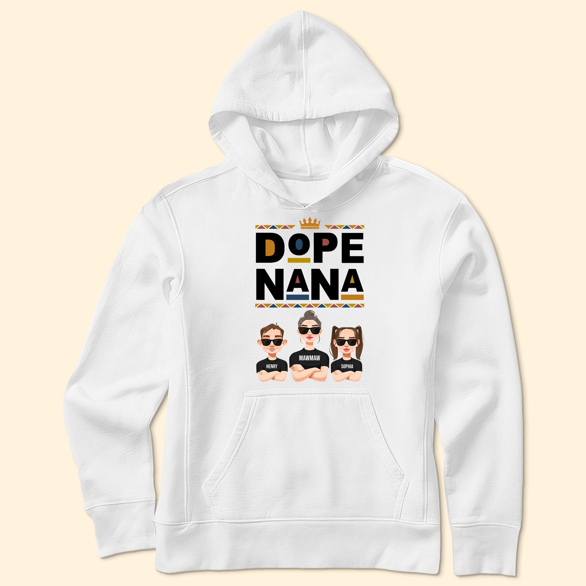 Dope Grandparents - Personalized Shirt