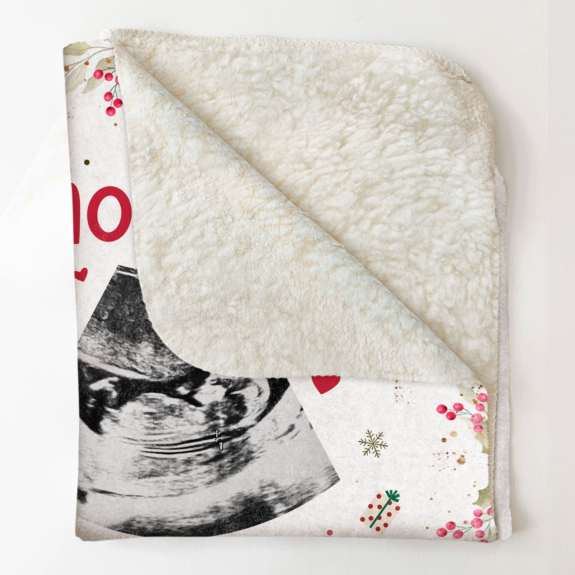 (Photo Inserted) Enjoy Your Last Christmas - Personalized Blanket