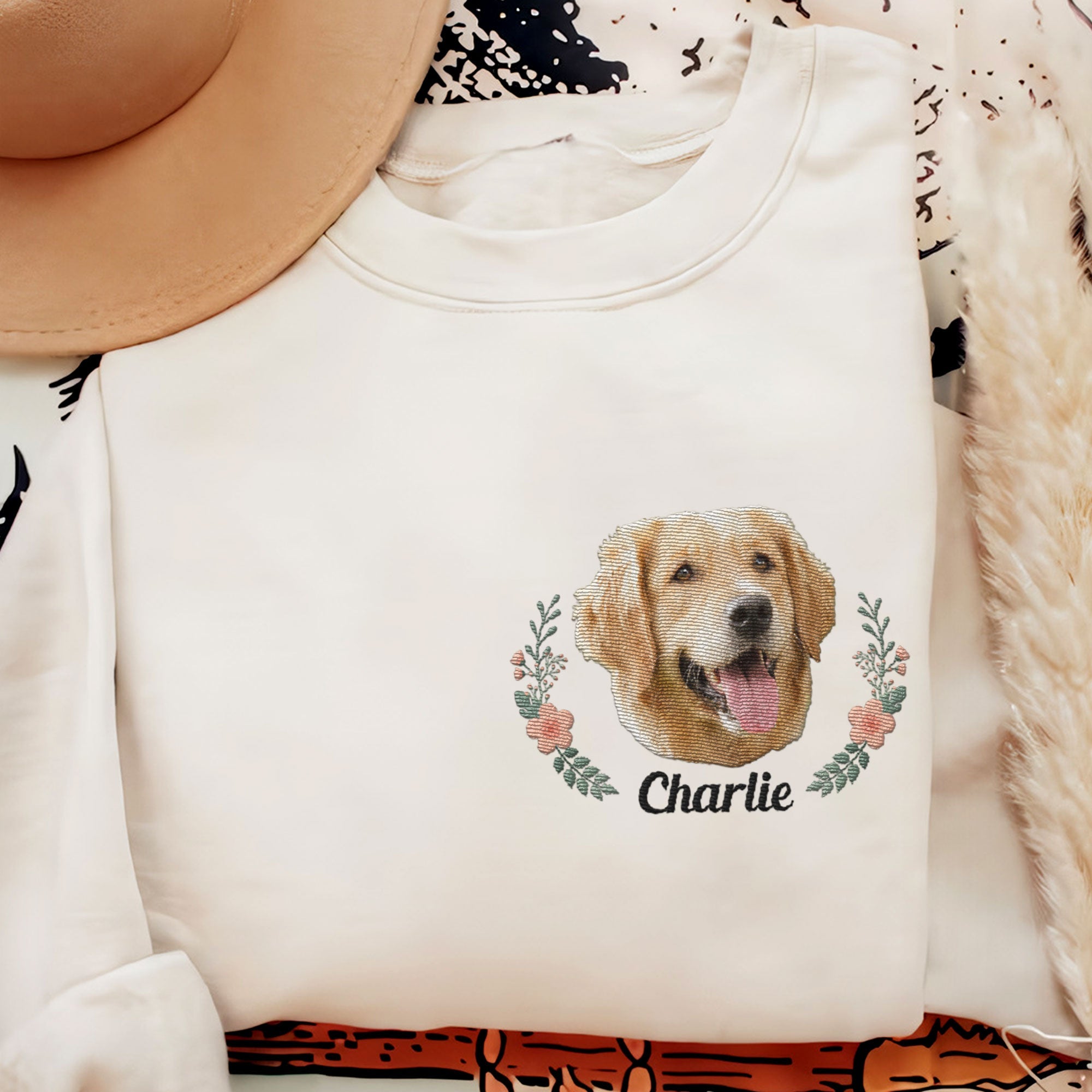 Face Pet - Personalized Embroidered Shirt