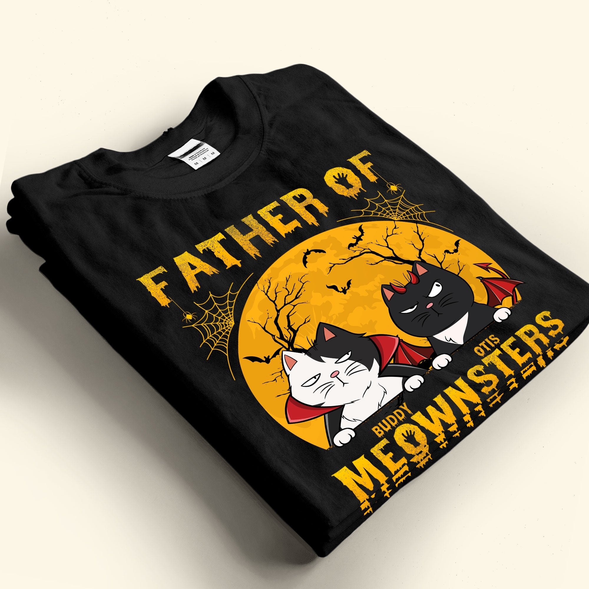 Father/Mother Of Meownsters - Personalized Shirt