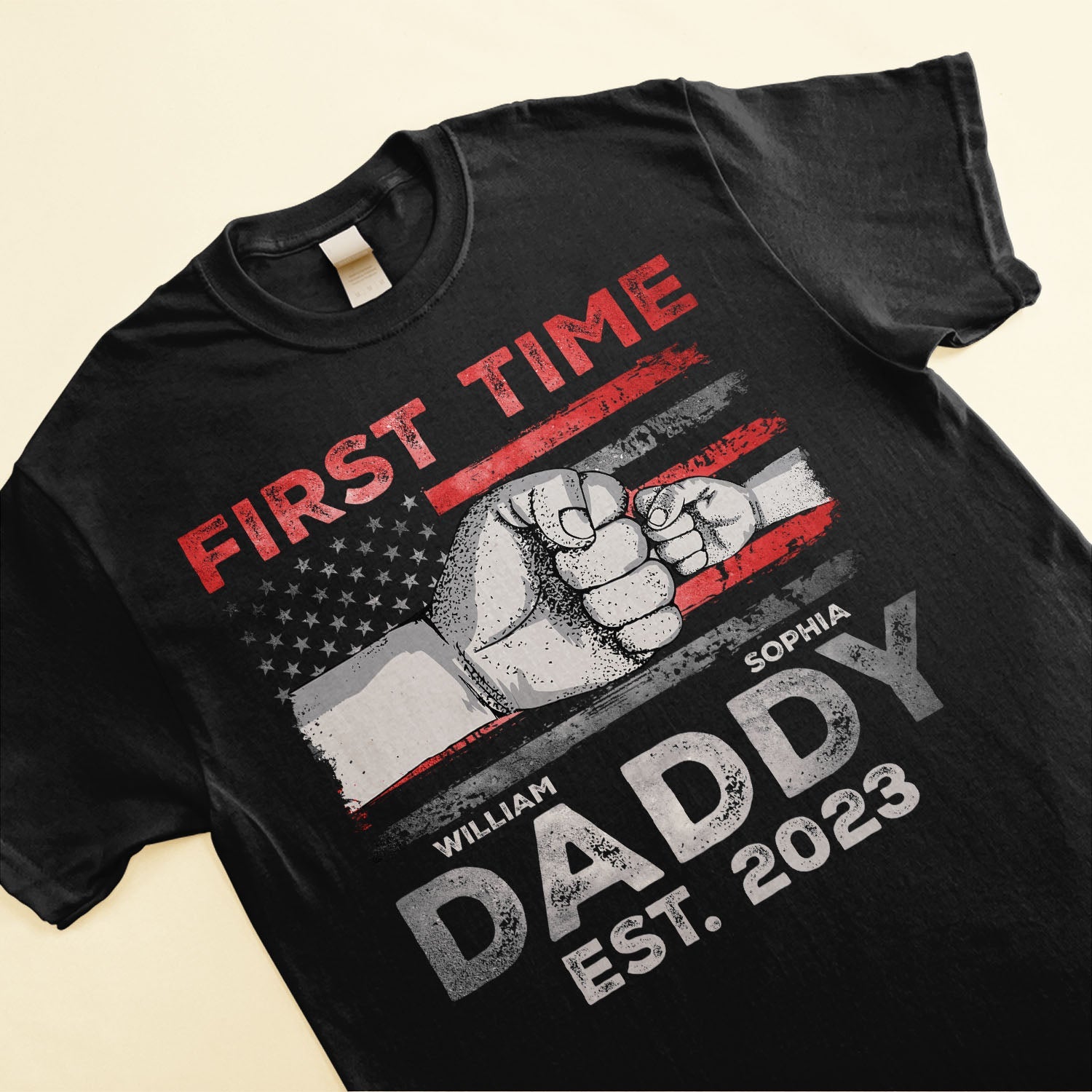 First Time Daddy - Personalized Shirt