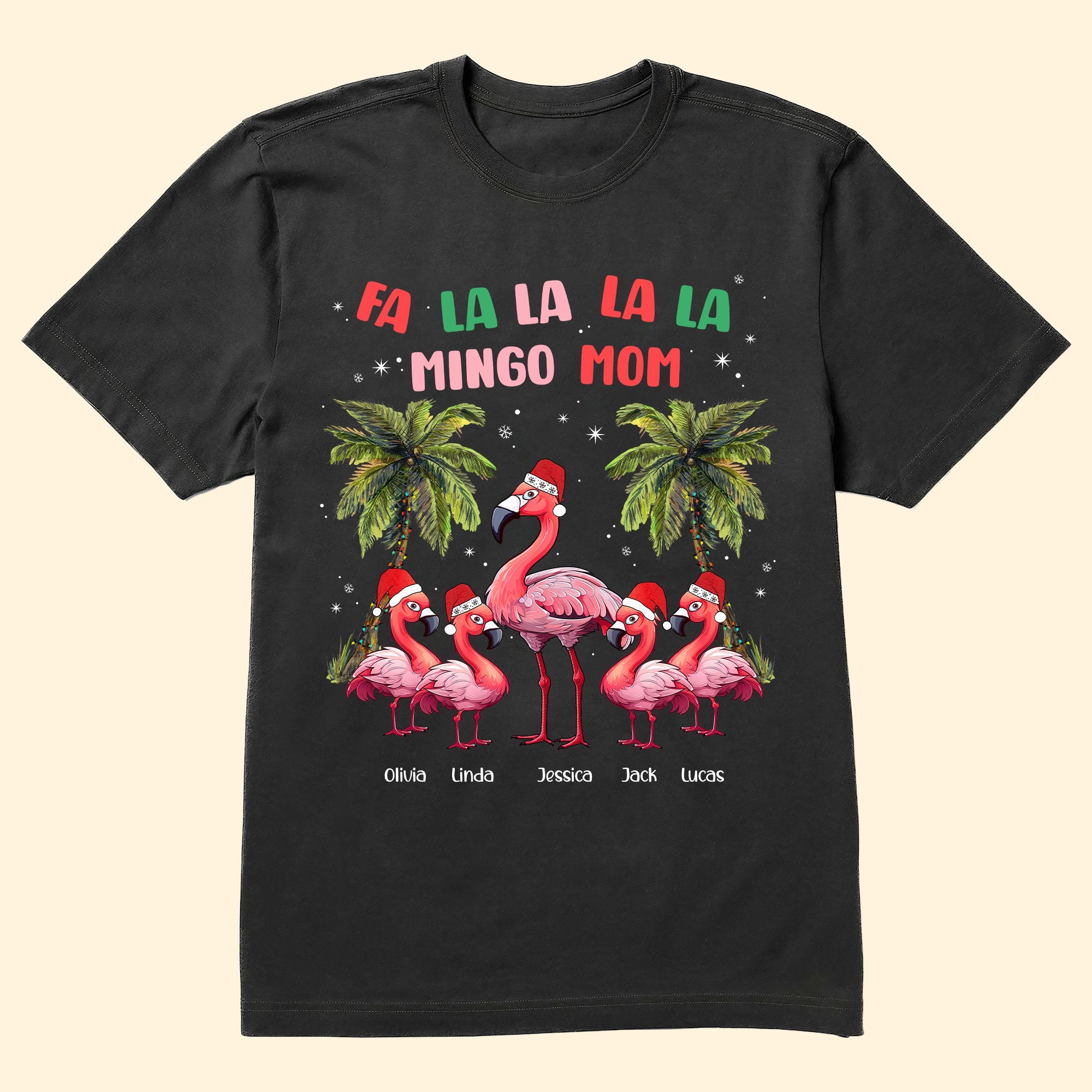 Flamingo Mom - Personalized Shirt