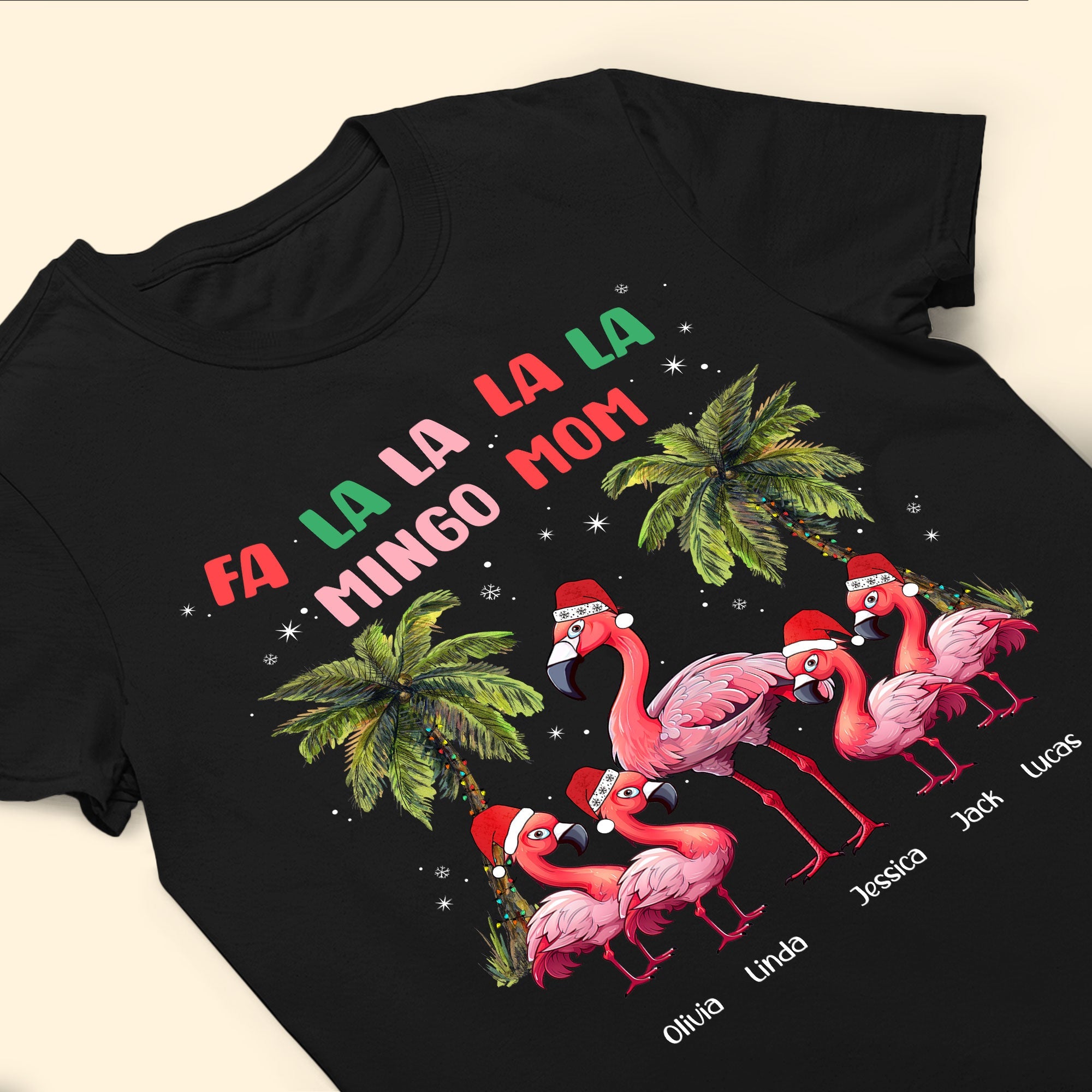 Flamingo Mom - Personalized Shirt