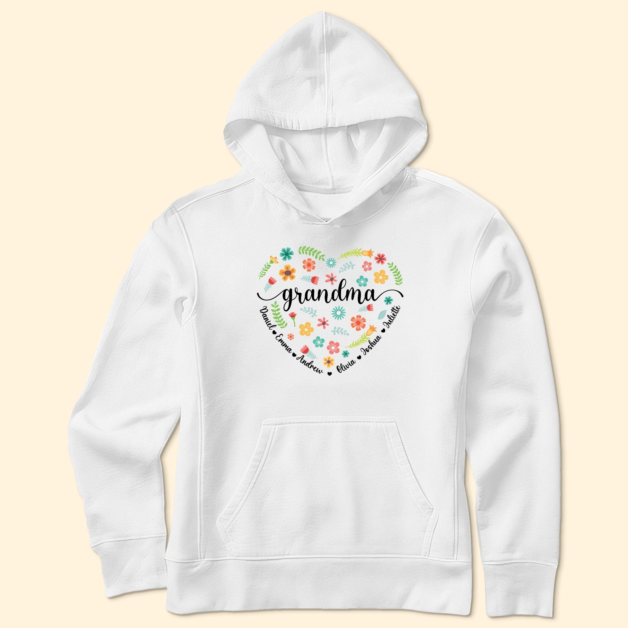 Flower Grandma - Personalized Shirt