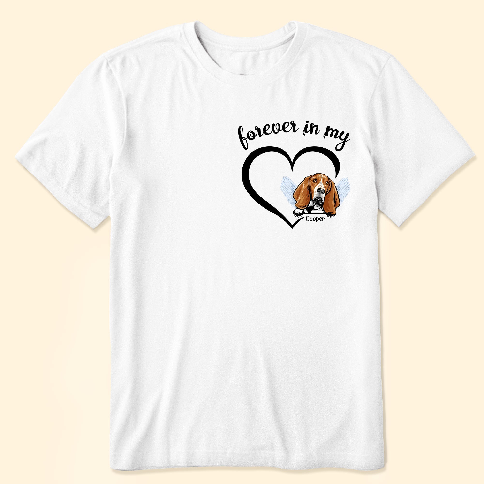 Forever In My Heart - Personalized Shirt