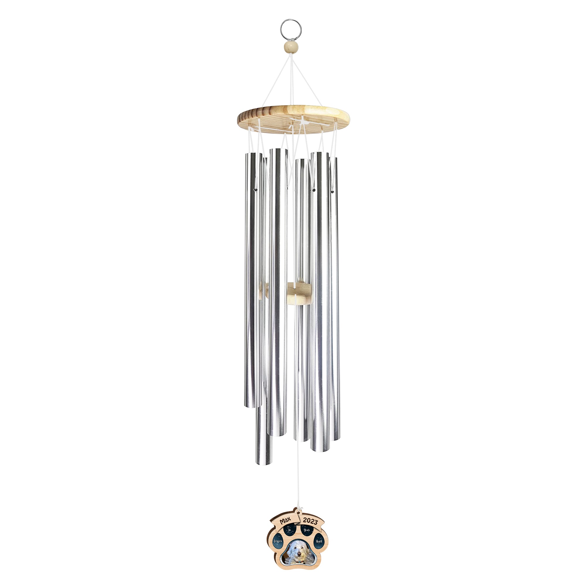 Forever In Your Heart - Personalized Photo Wind Chimes