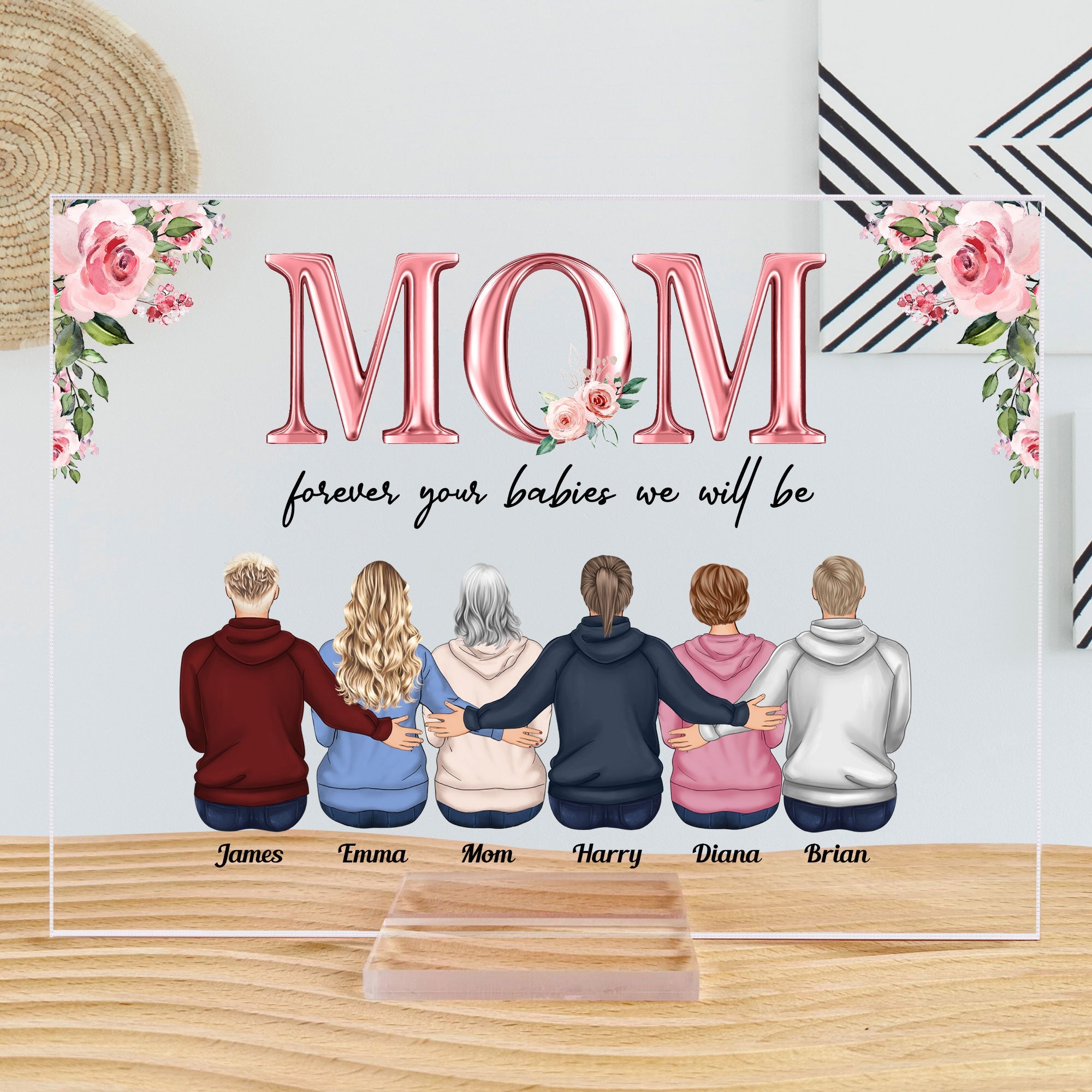 Forever Your Babies - Personalized Acrylic Plaque