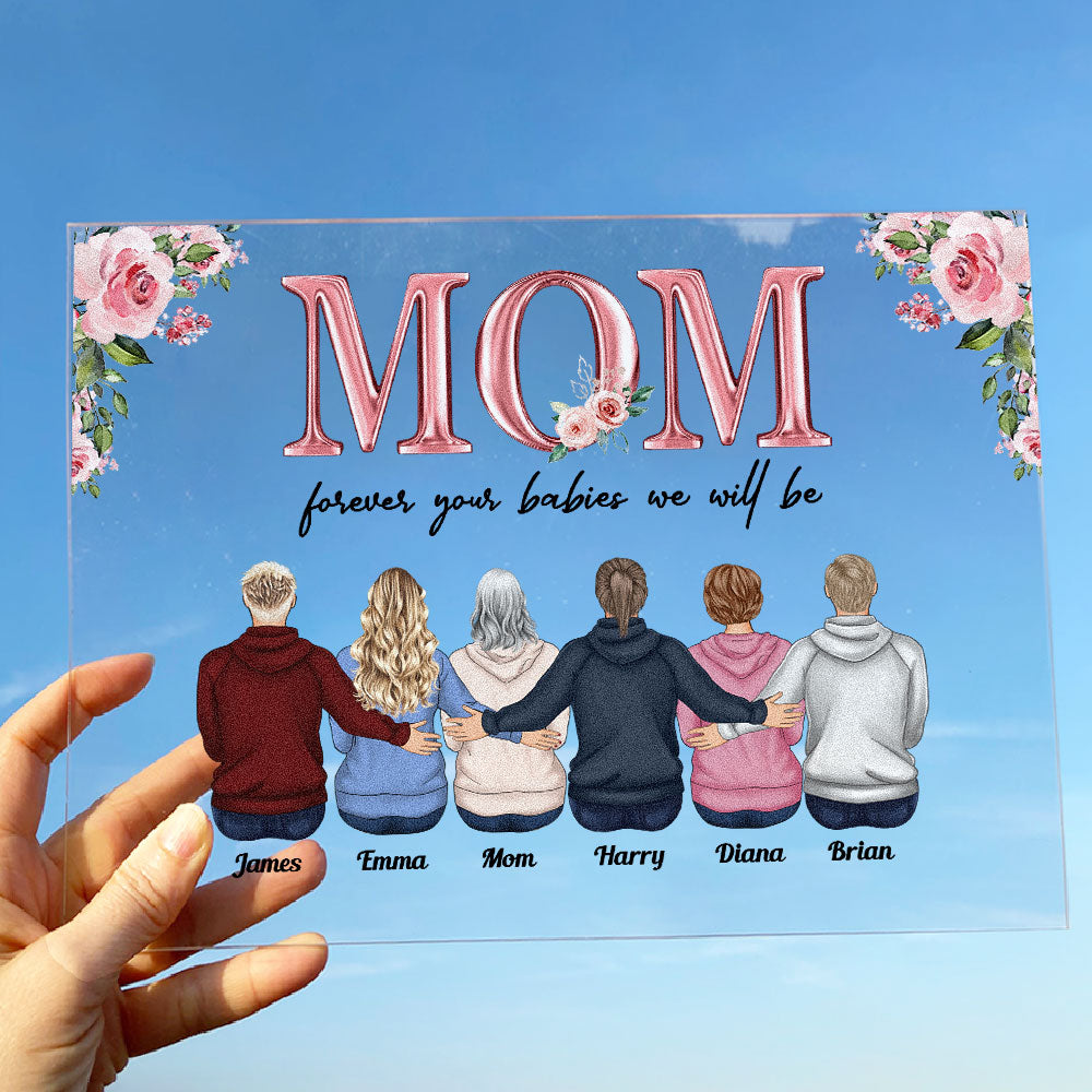 Forever Your Babies - Personalized Acrylic Plaque