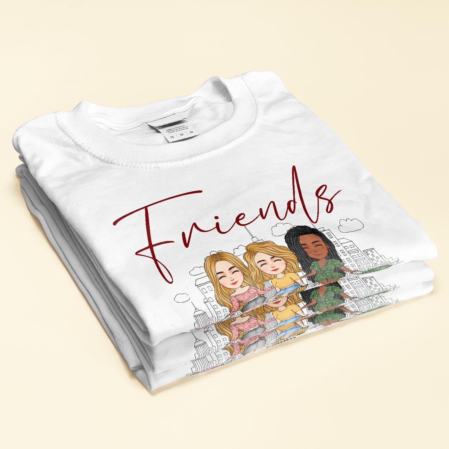 Friends That Travel Together Stay Together - Personalized Shirt