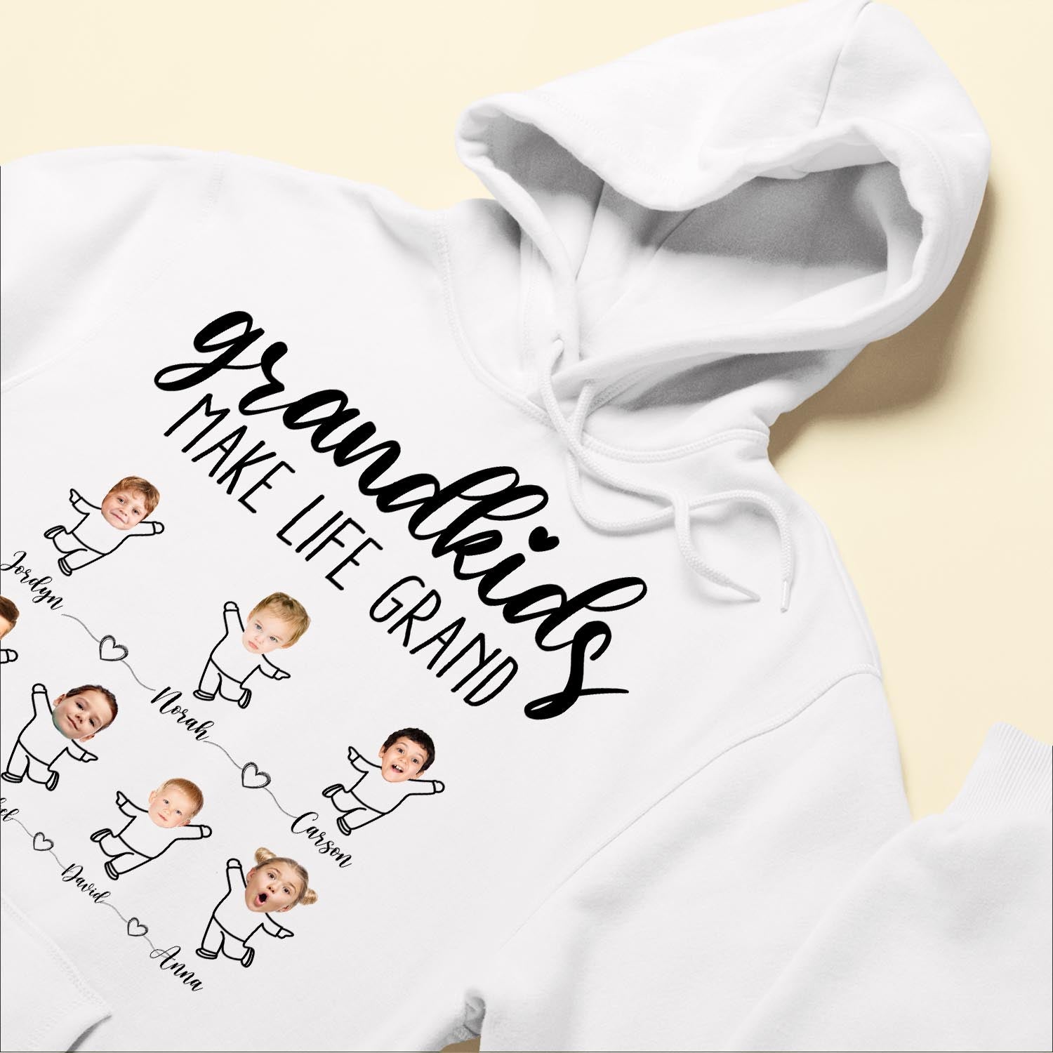 Grandkids Make Life Grand - Personalized Shirt