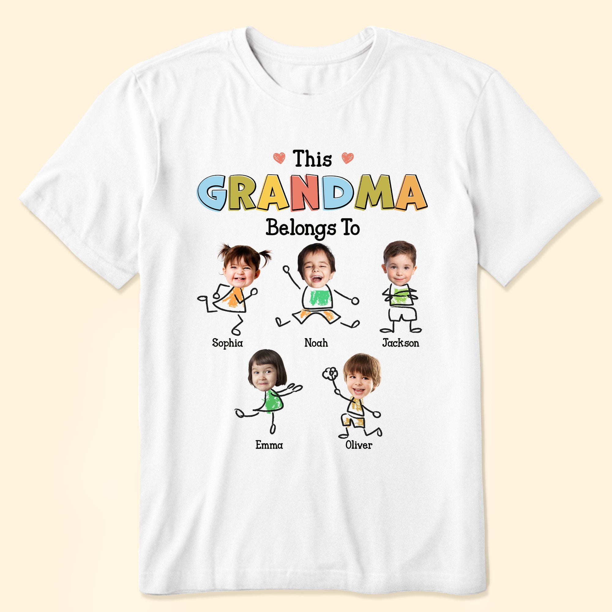 Grandma Drawing - Personalized Shirt