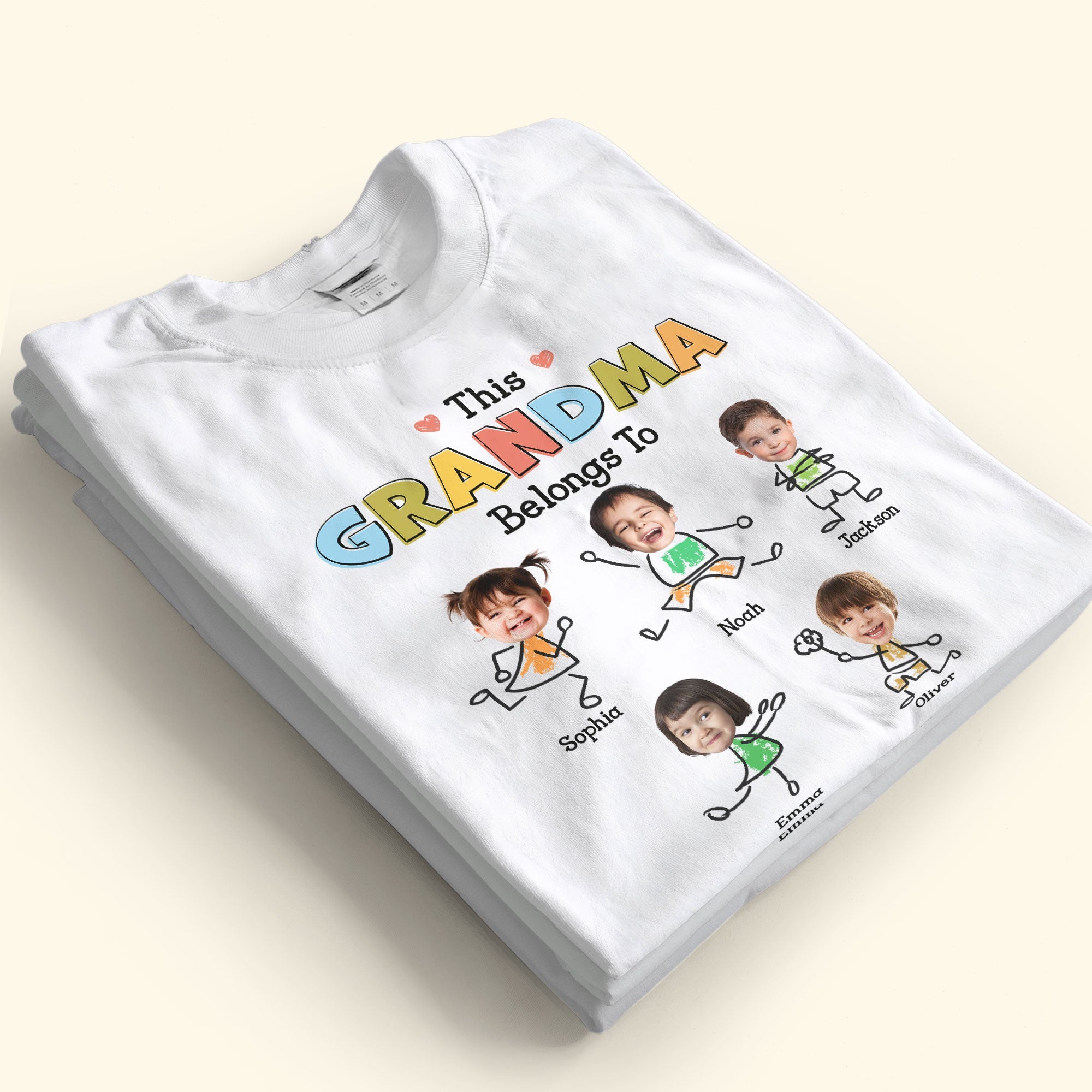 Grandma Drawing - Personalized Shirt