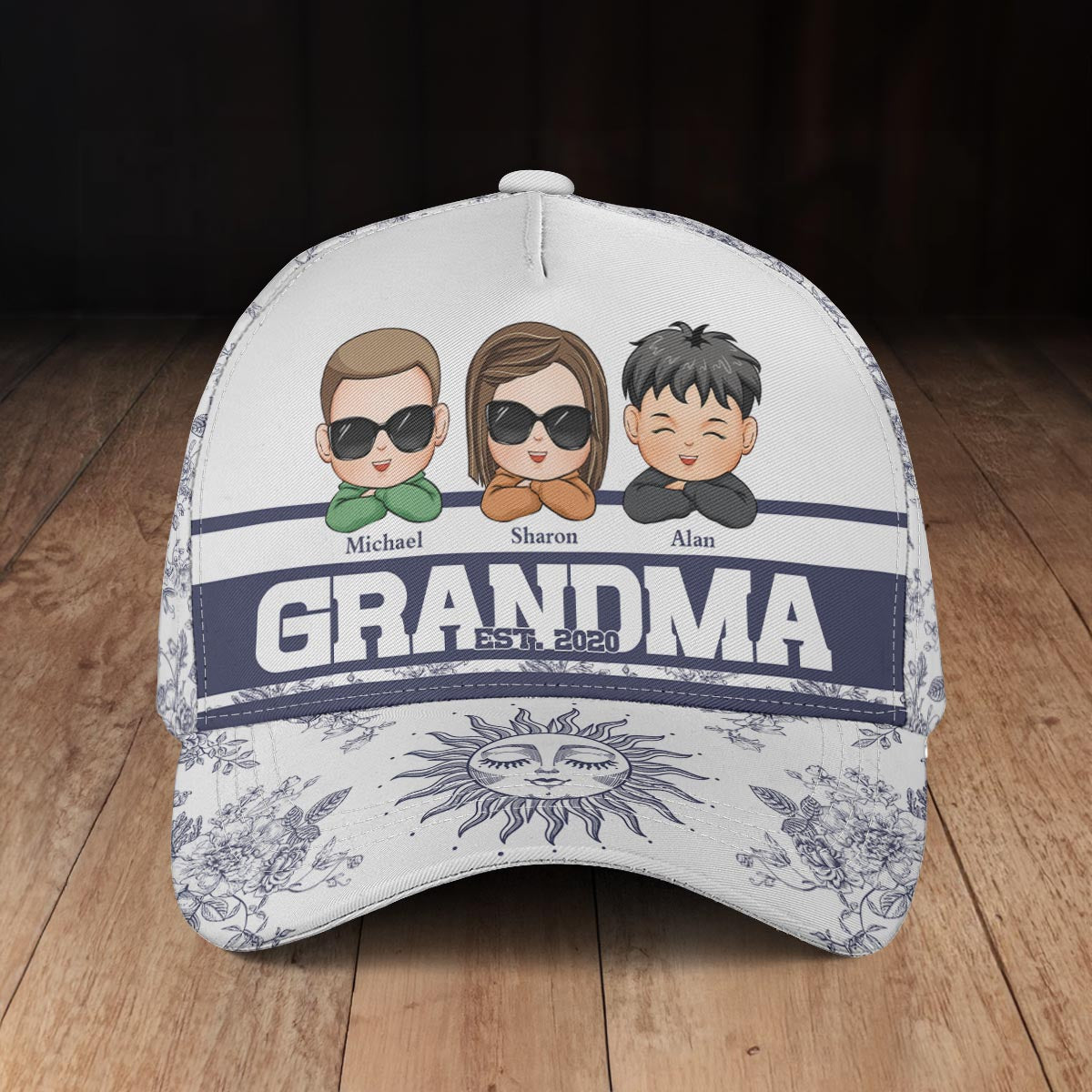 Grandma Est - Personalized Classic Cap