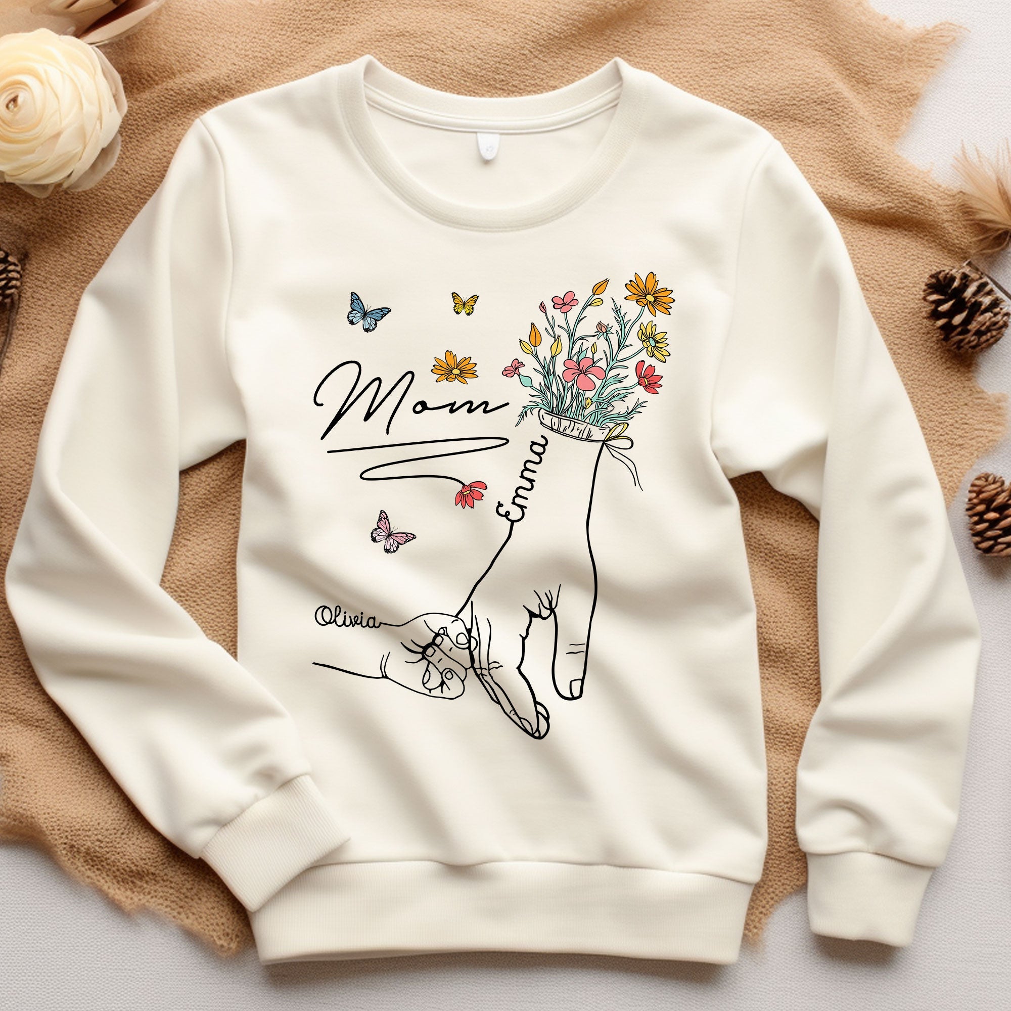 Grandma Mom - Personalized Sweatshirt