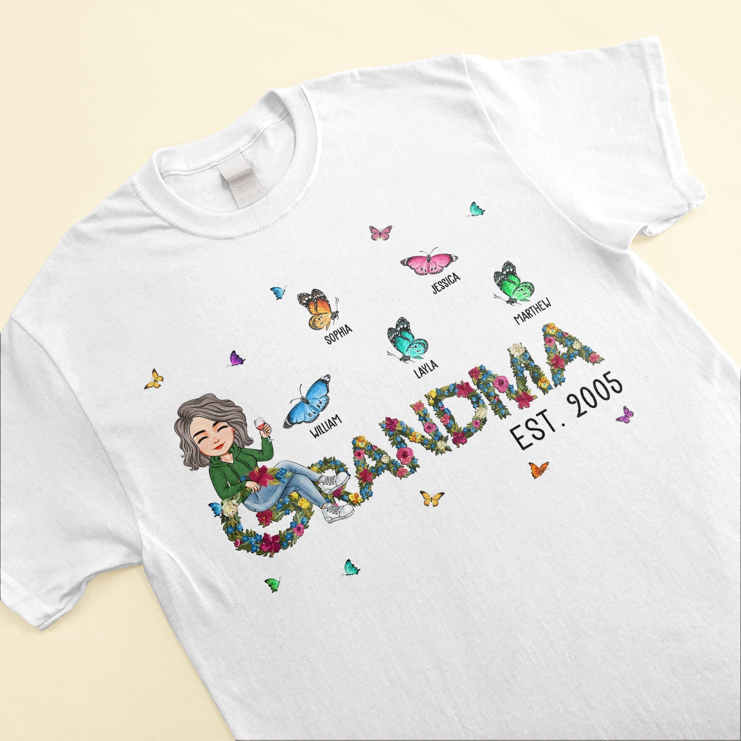 Grandma's Garden - Personalized Shirt