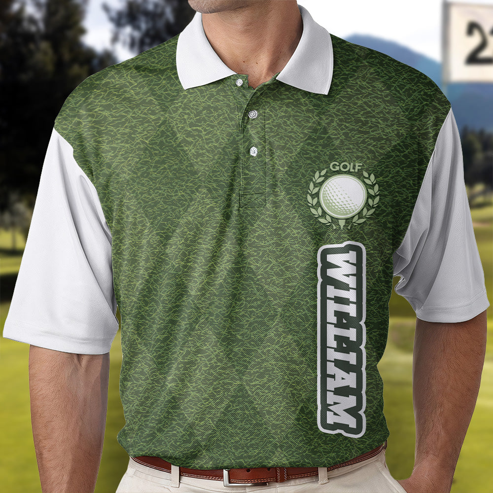 Green Grass Golf Polo - Custom Golf Shirt