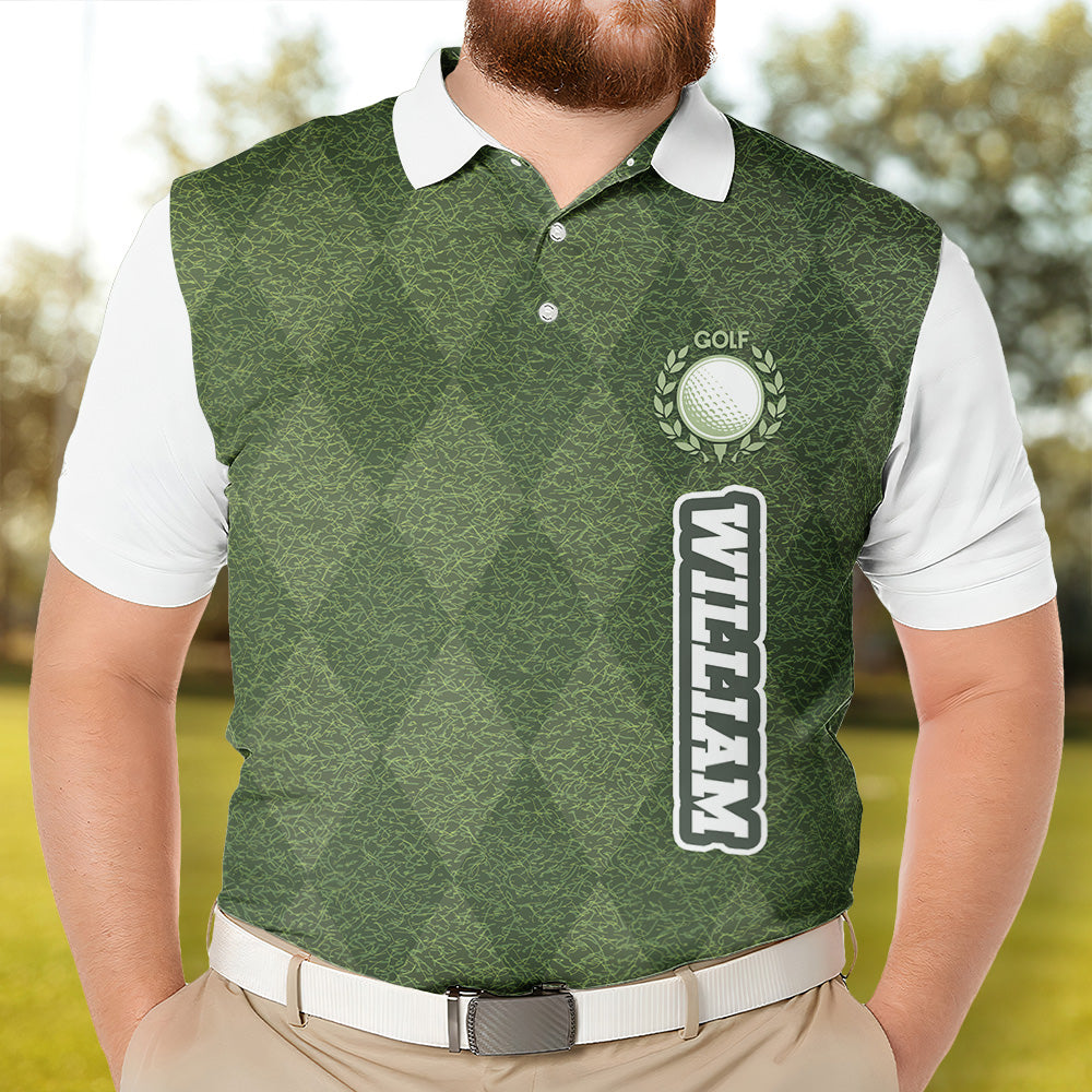 Green Grass Golf Polo - Custom Golf Shirt