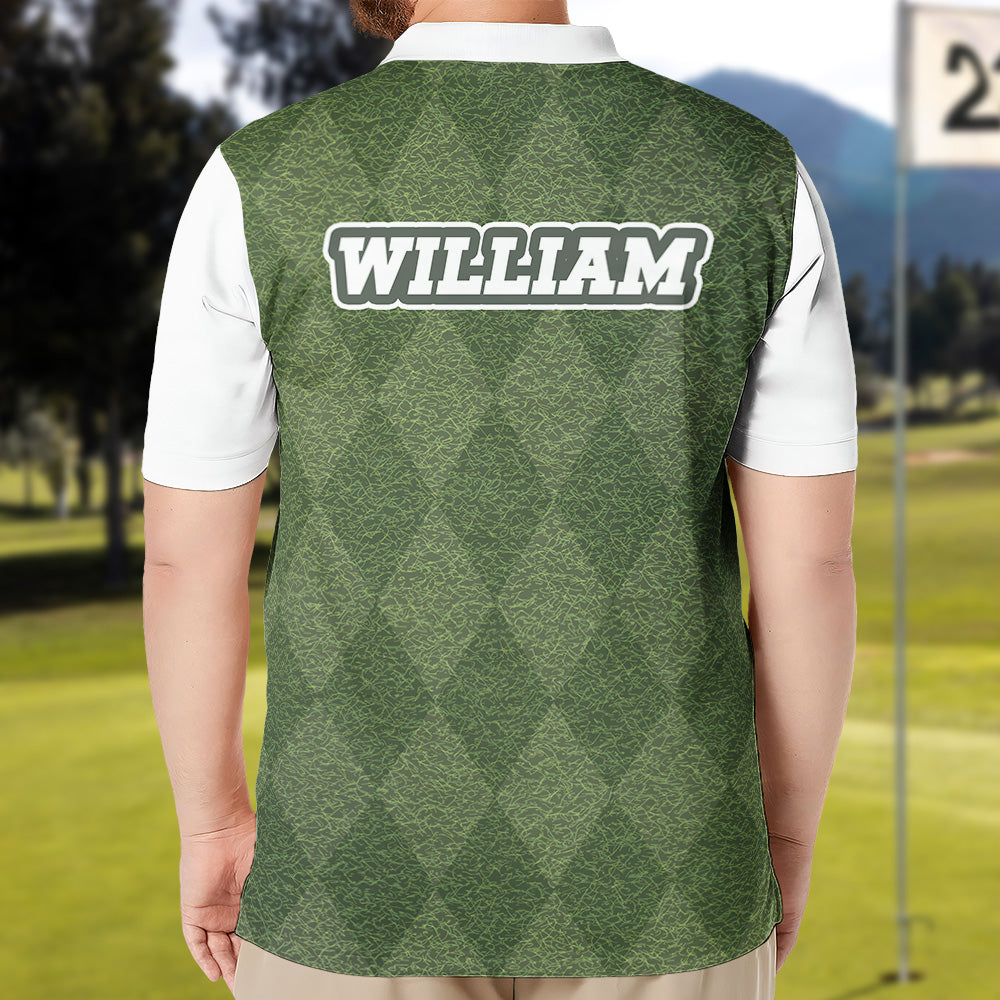 Green Grass Golf Polo - Custom Golf Shirt